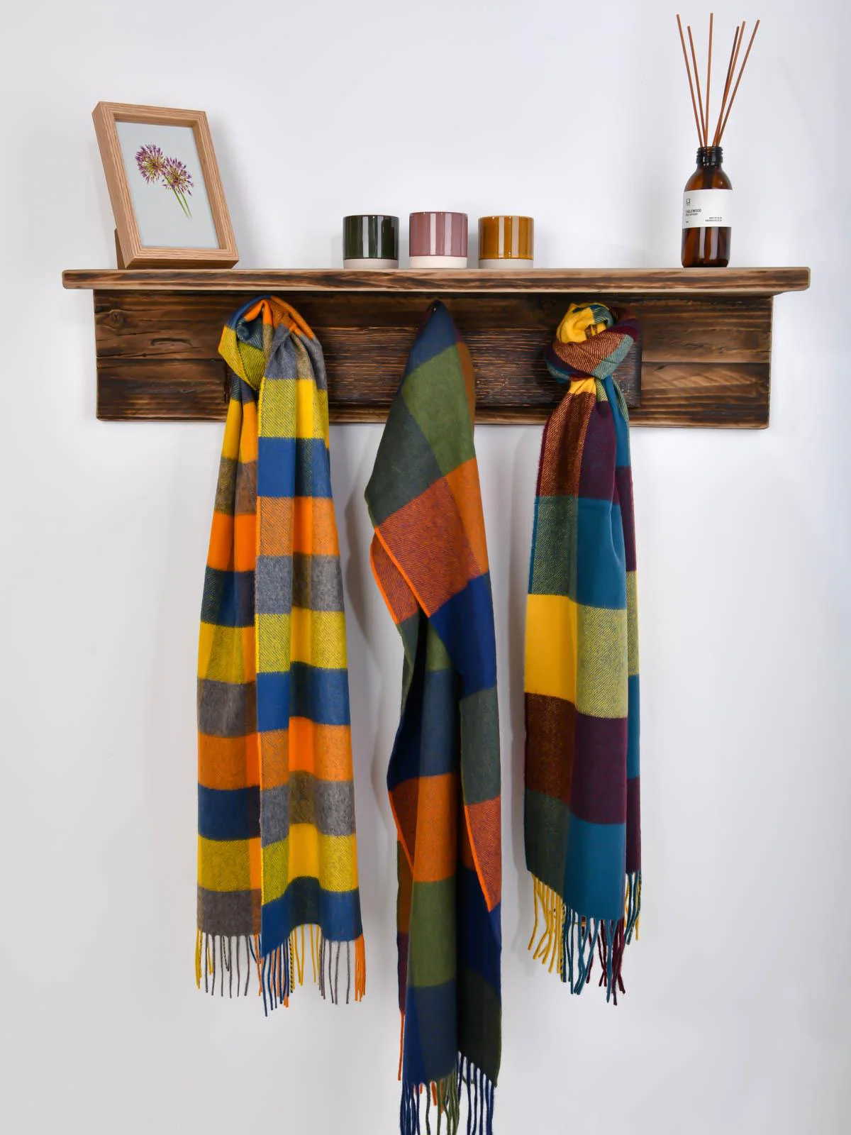 Bazaar Cashmere & Wool Scarf - Lantern - Image 5