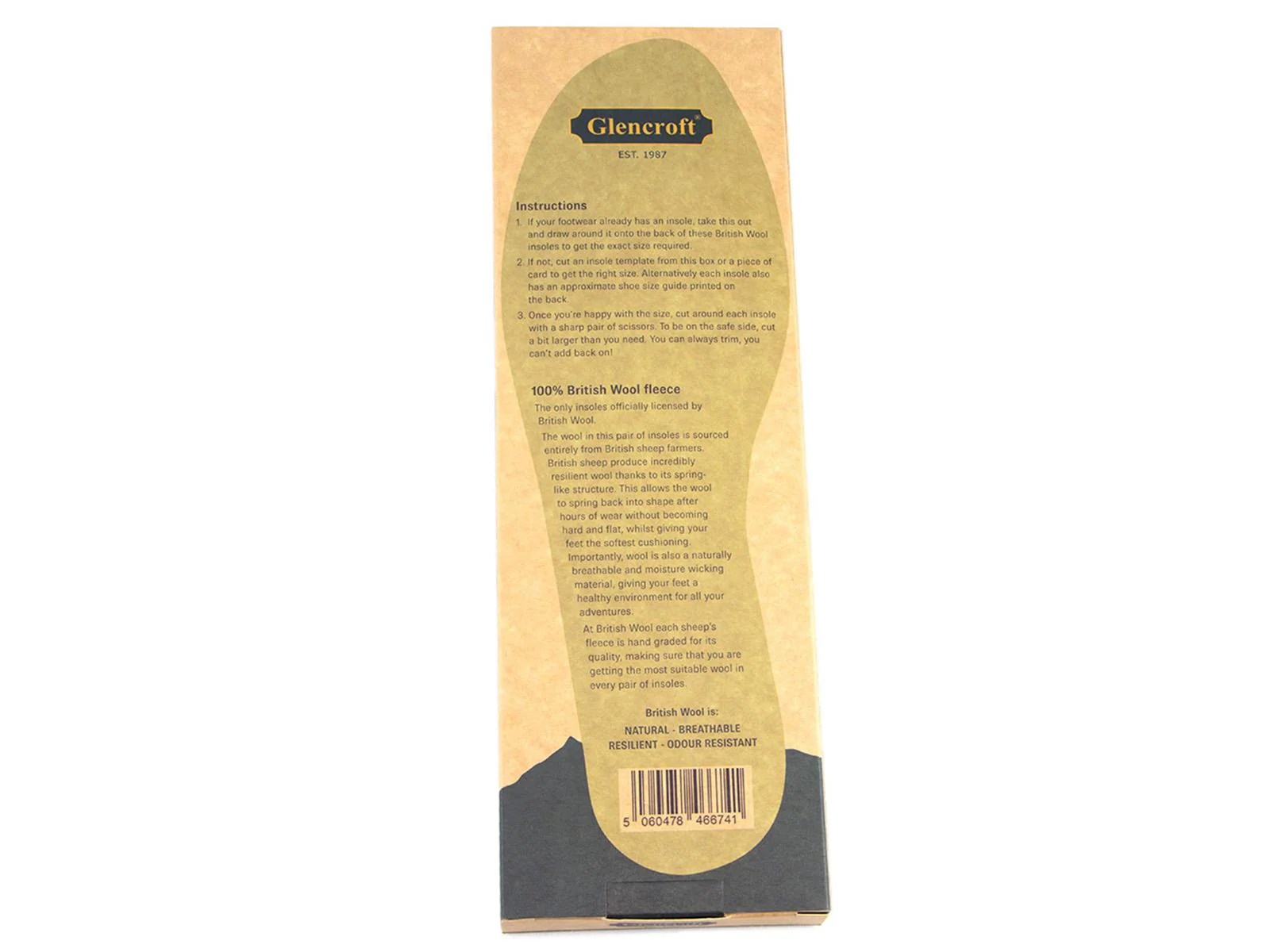 British Wool Thick Insoles - Image 5