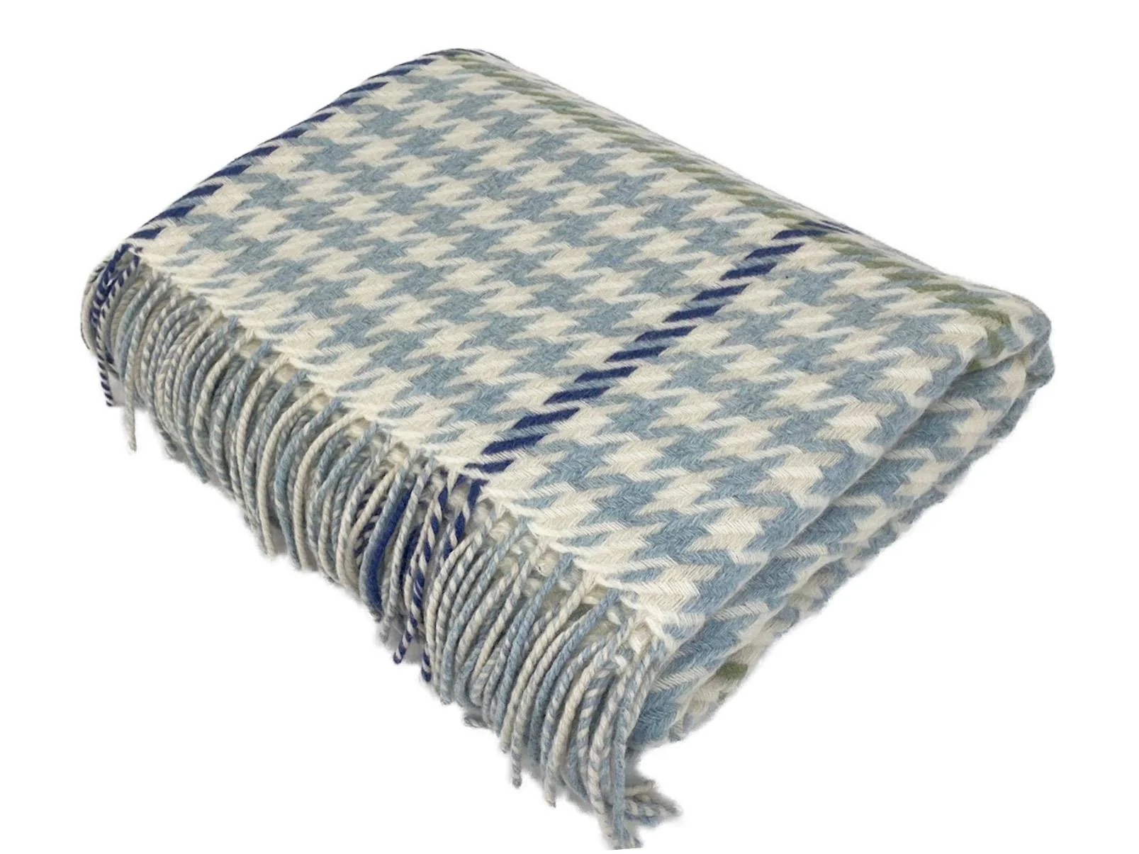 Carroglen Merino Lambswool Throw - Opal - Image 3