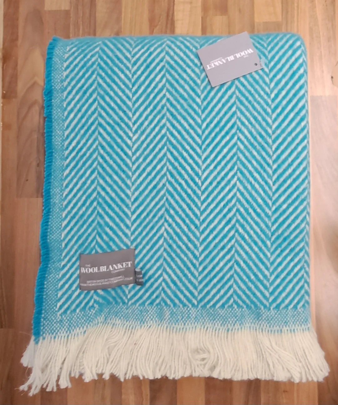 Chevron Recycled Wool Throw - Assorted Colours - Image 16