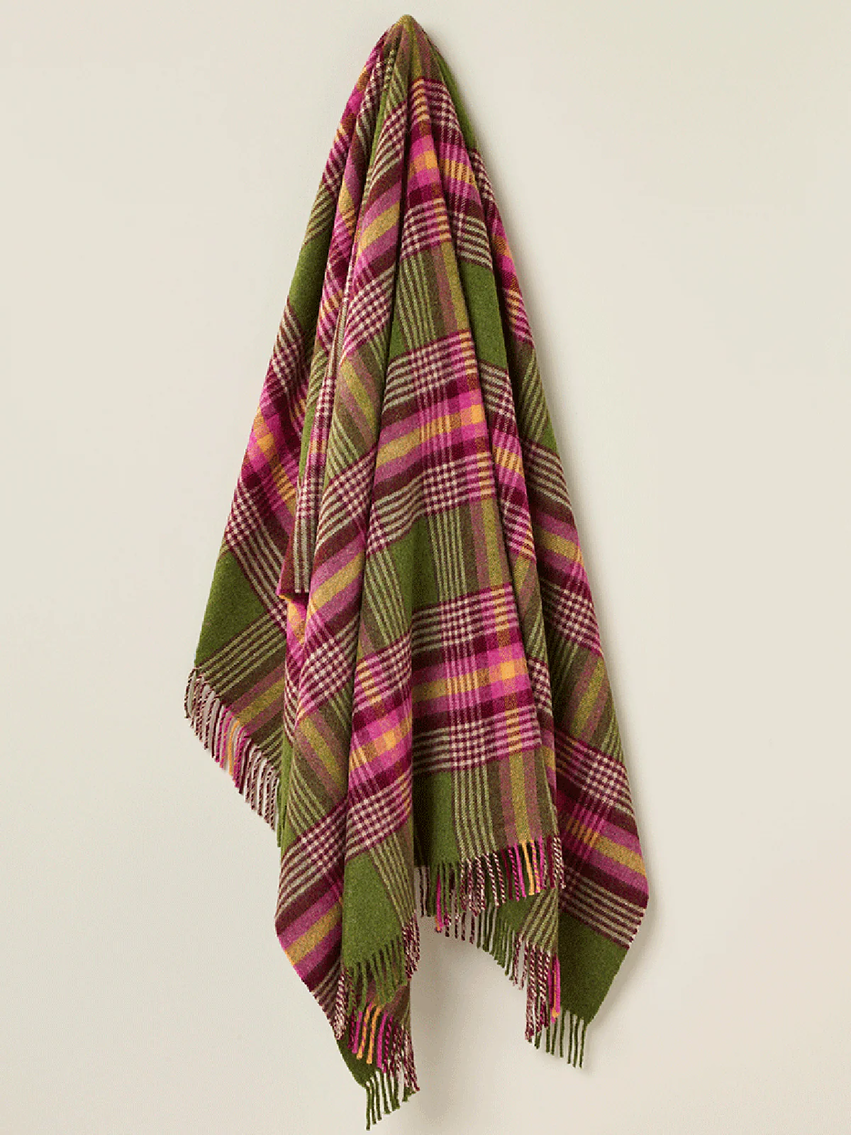 Dorset Shetland Pure New Wool Throw - Apple - Image 3