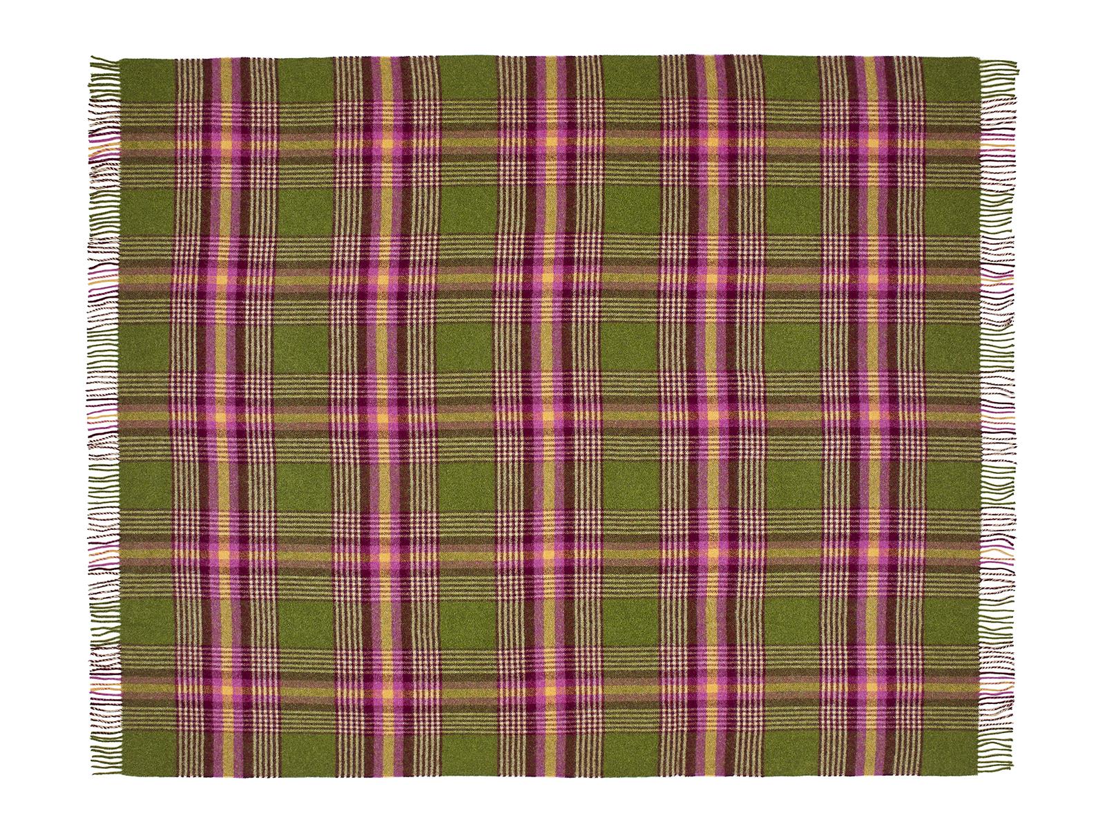 Dorset Shetland Pure New Wool Throw - Apple - Image 4