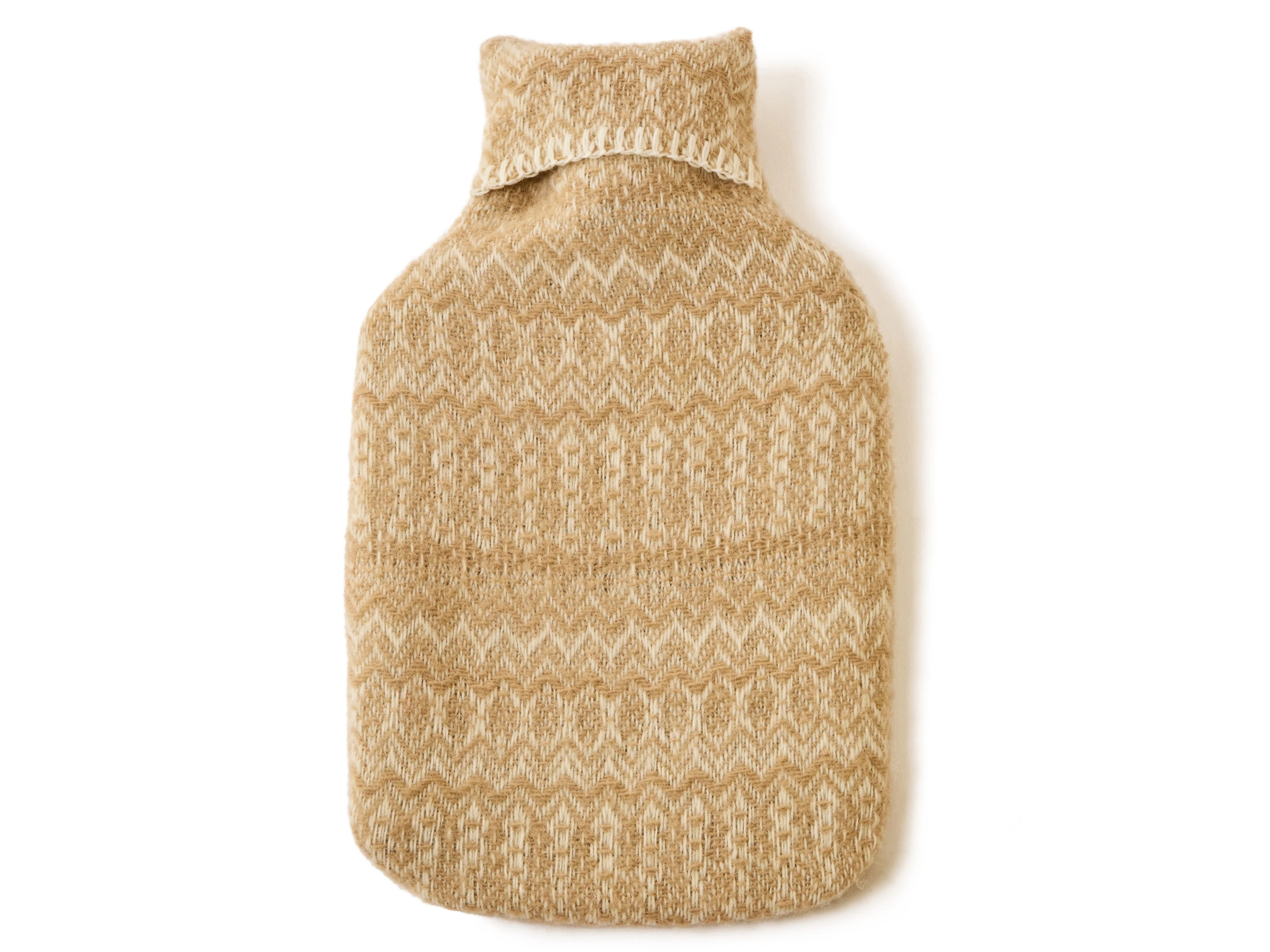 Pure New Wool Hot Water Bottle - Fairisle - Image 6