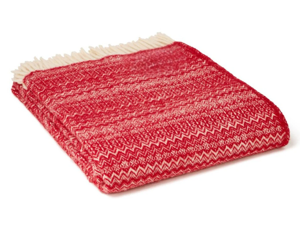Fair Isle Pure New Wool Throw - Image 14