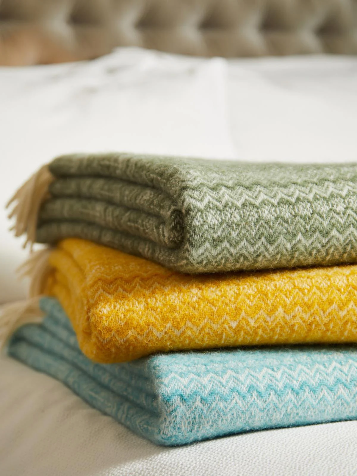 Fair Isle Pure New Wool Throw - Image 6