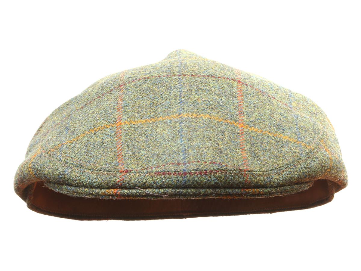 Garforth Tweed Flat Cap - Derwent Green - Image 4