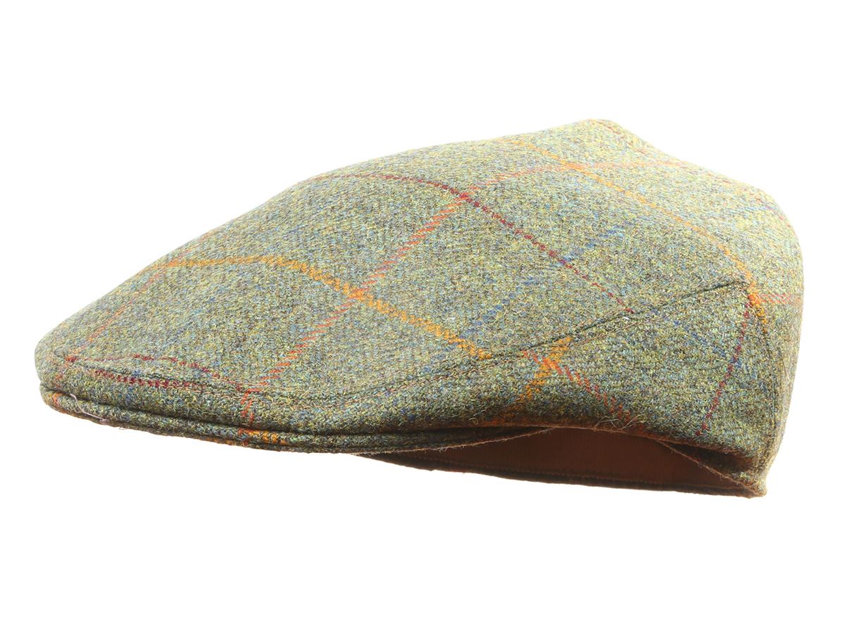 Garforth Tweed Flat Cap - Derwent Green - Image 6