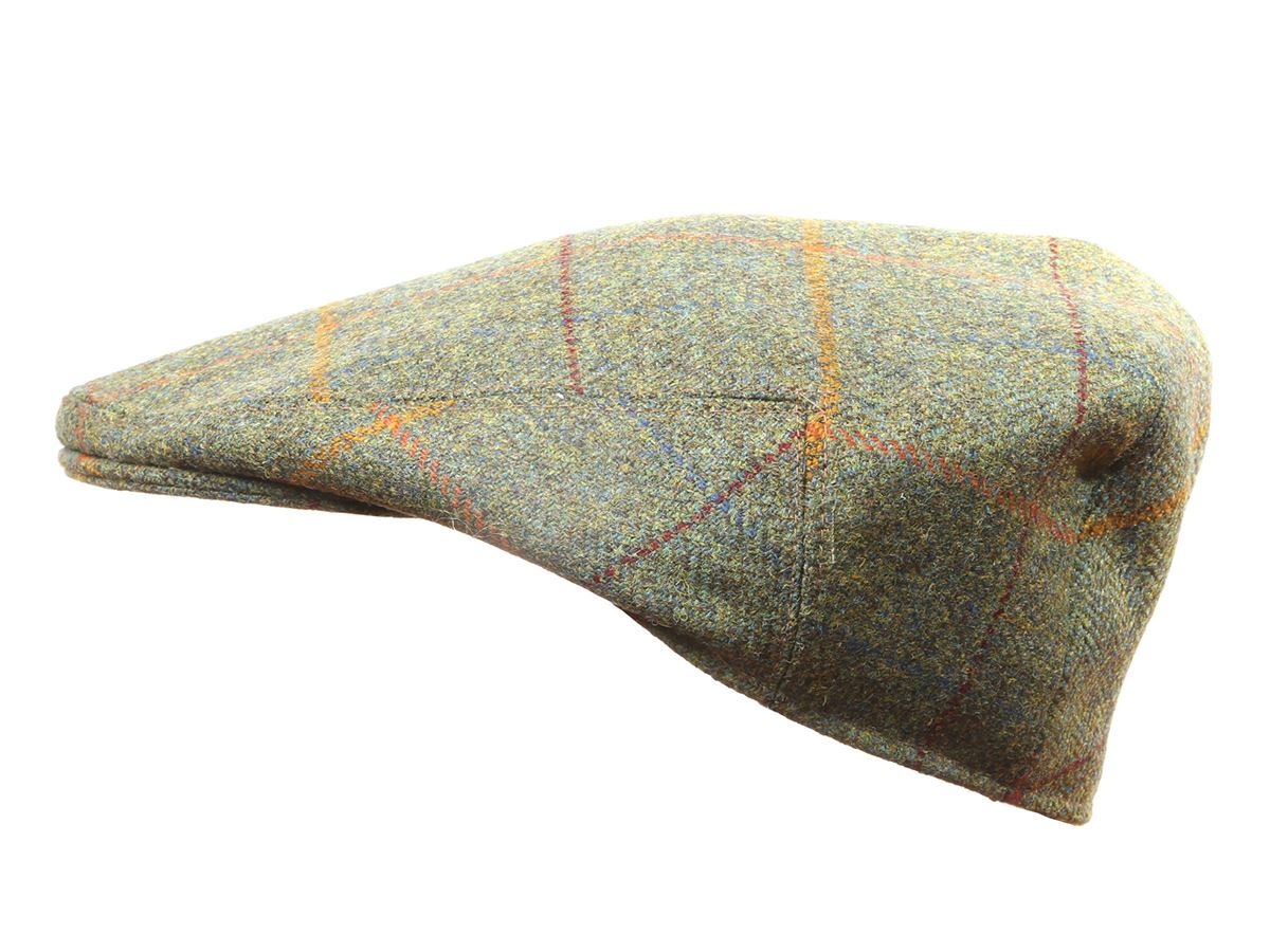 Garforth Tweed Flat Cap - Derwent Green - Image 8