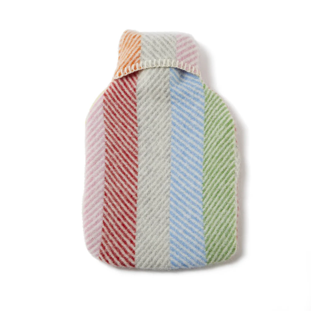 Herringbone Pure New Wool Hot Water Bottle - Image 10