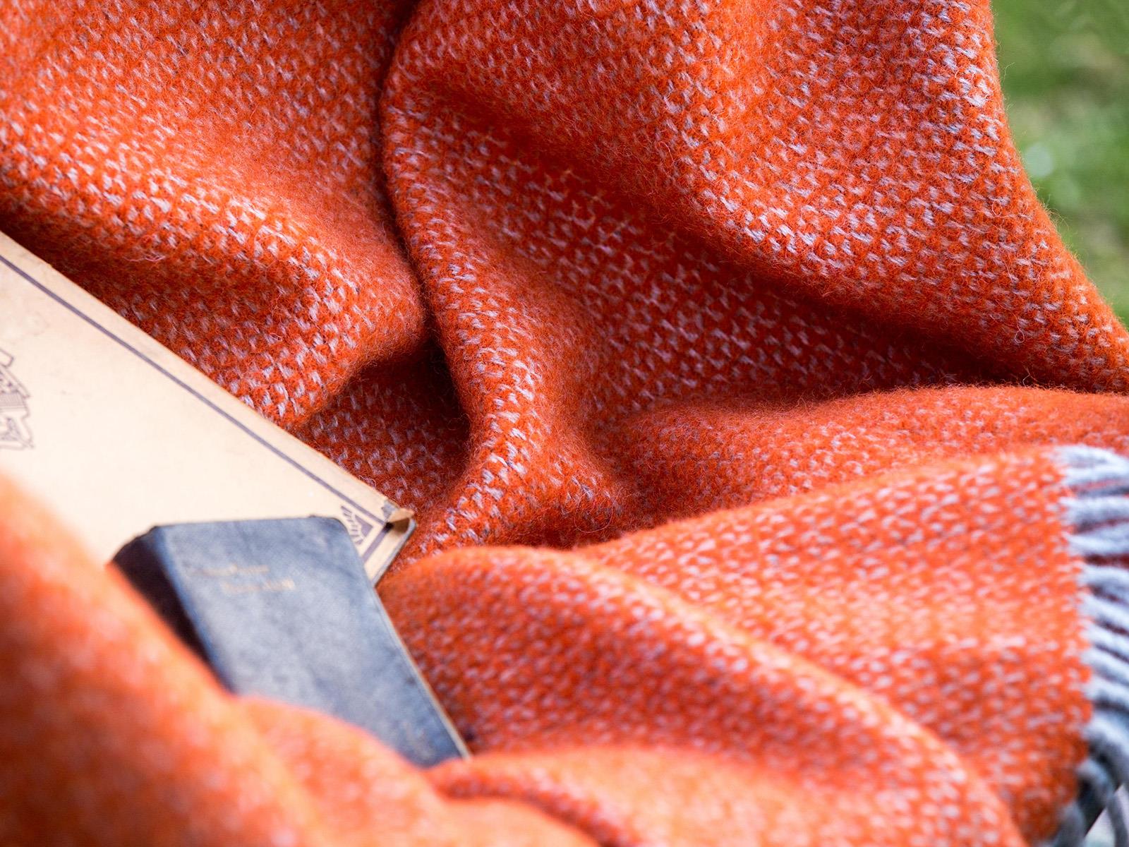 Illusion Waterproof Polo Picnic Blanket - Pumpkin - Image 3