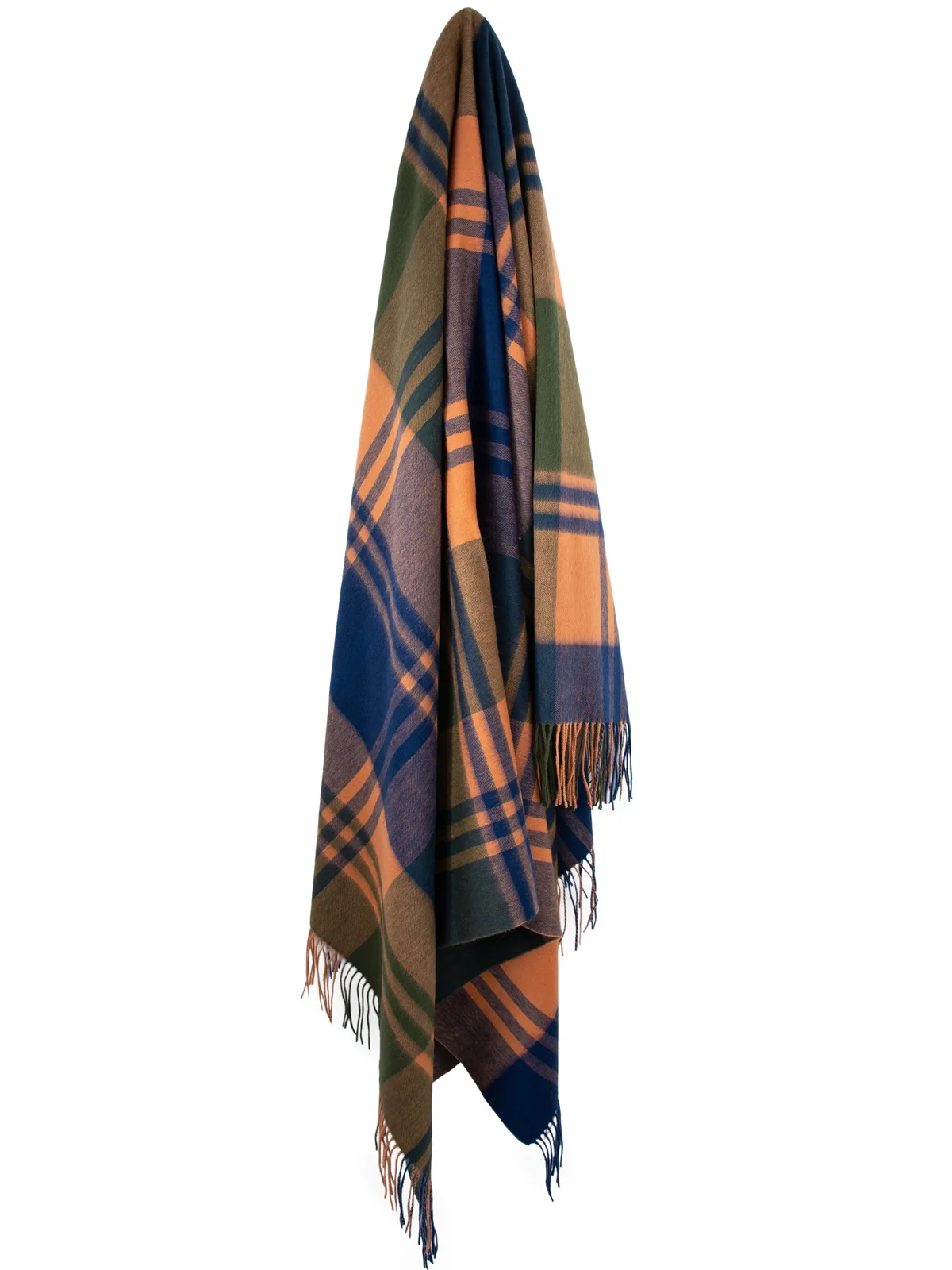Lambswool Throw - Seville Check - Image 2