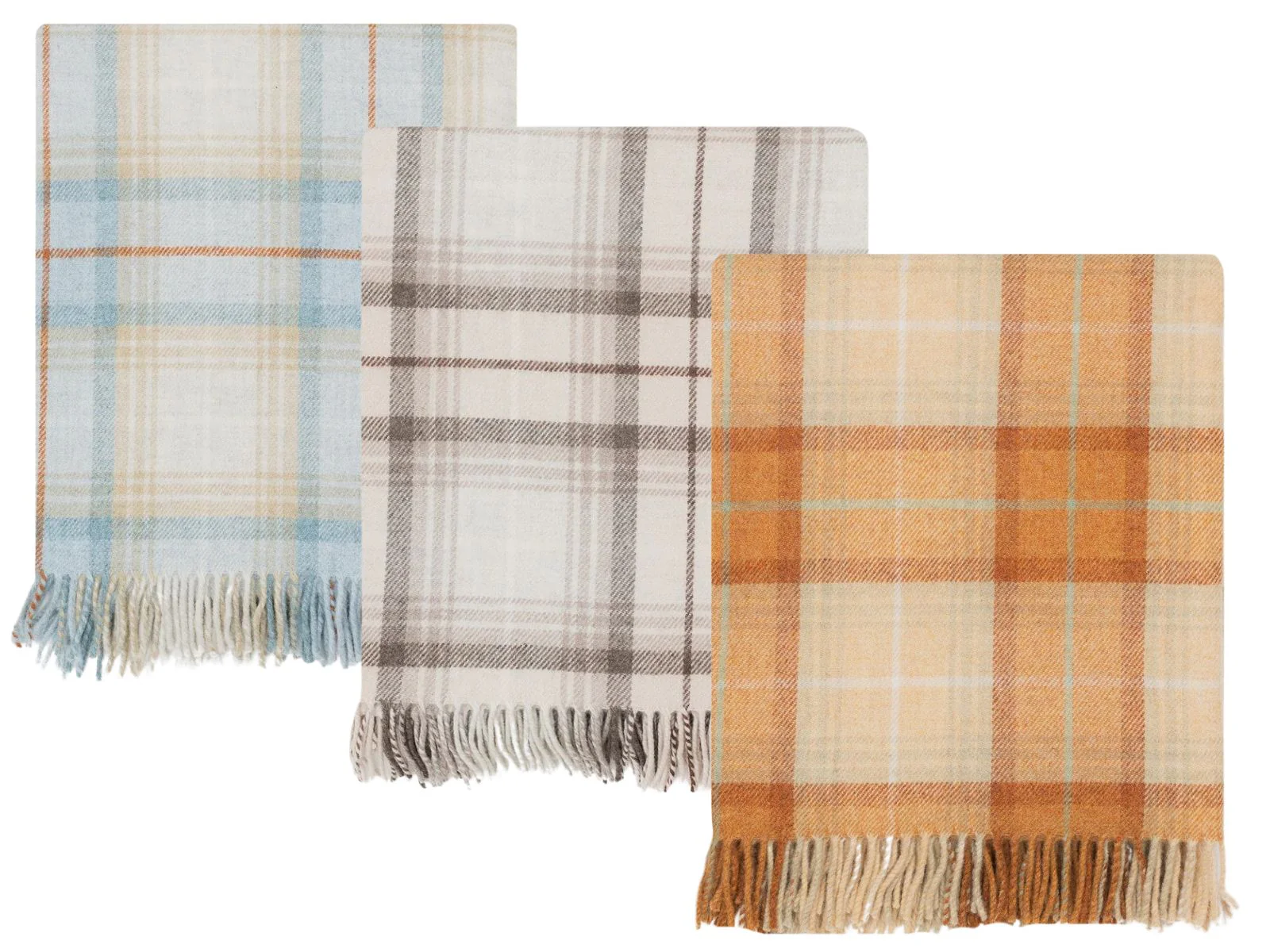 Lindores Merino Lambswool Throws