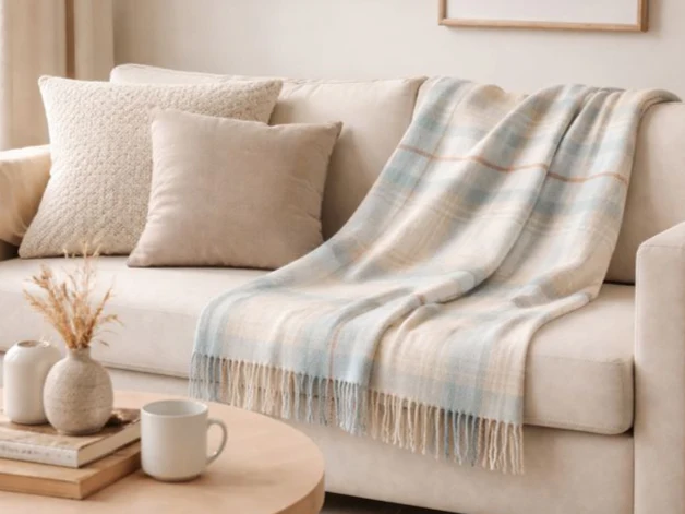 Lindores Merino Lambswool Throws - Image 6