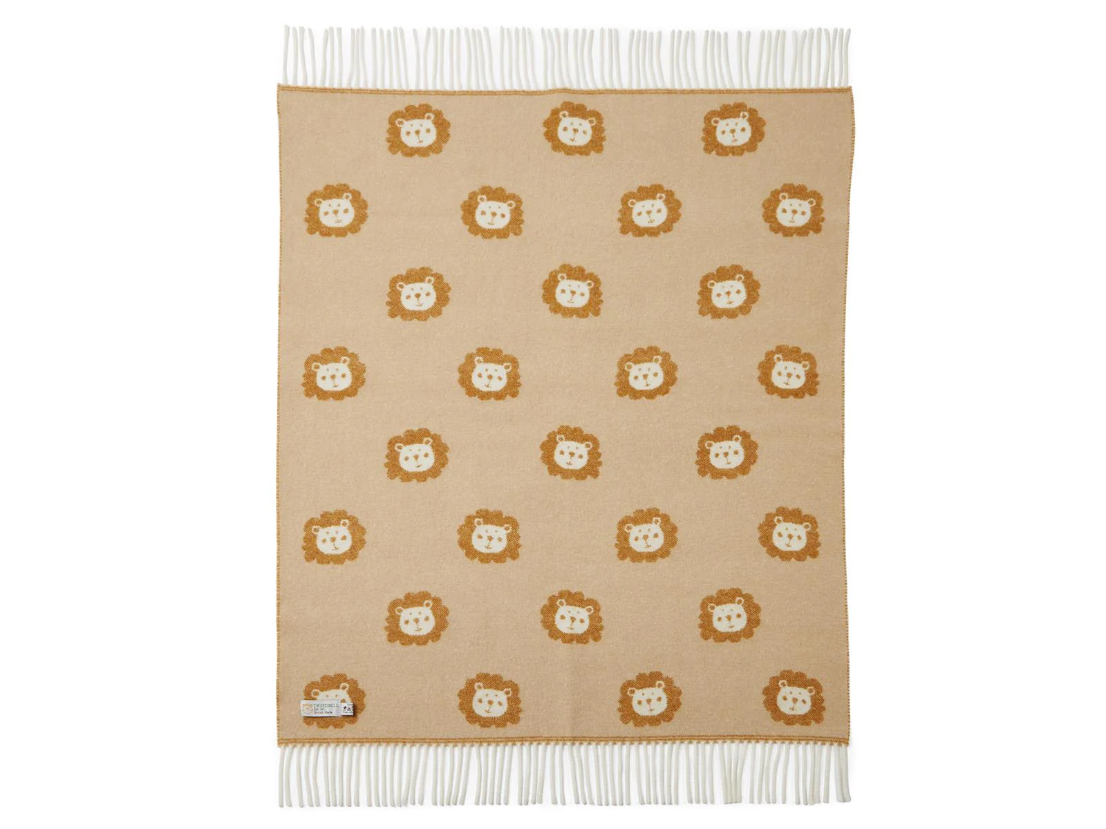 Merino Baby Blanket Lion - Image 5
