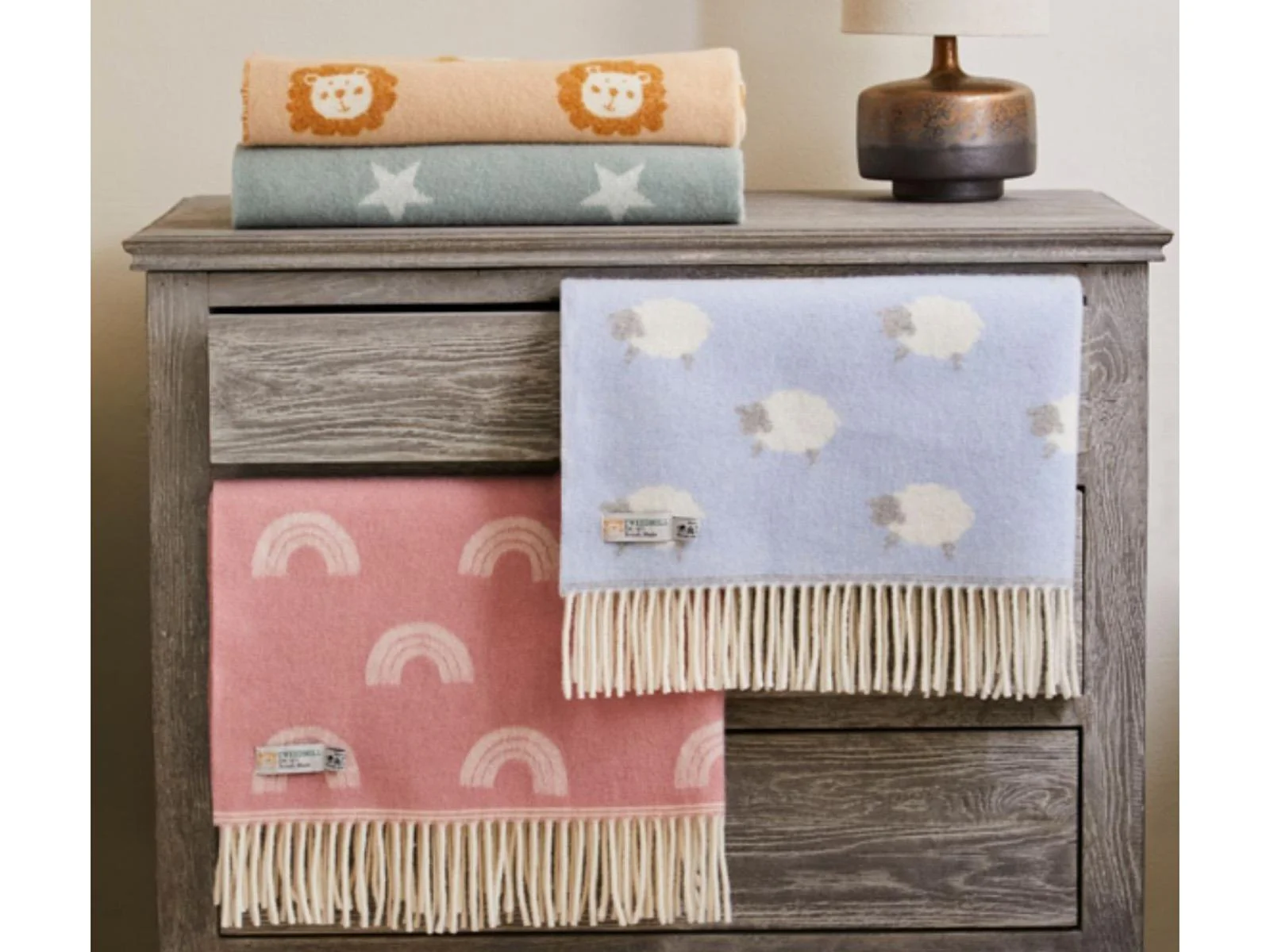 Merino Baby Blanket Lion - Image 8