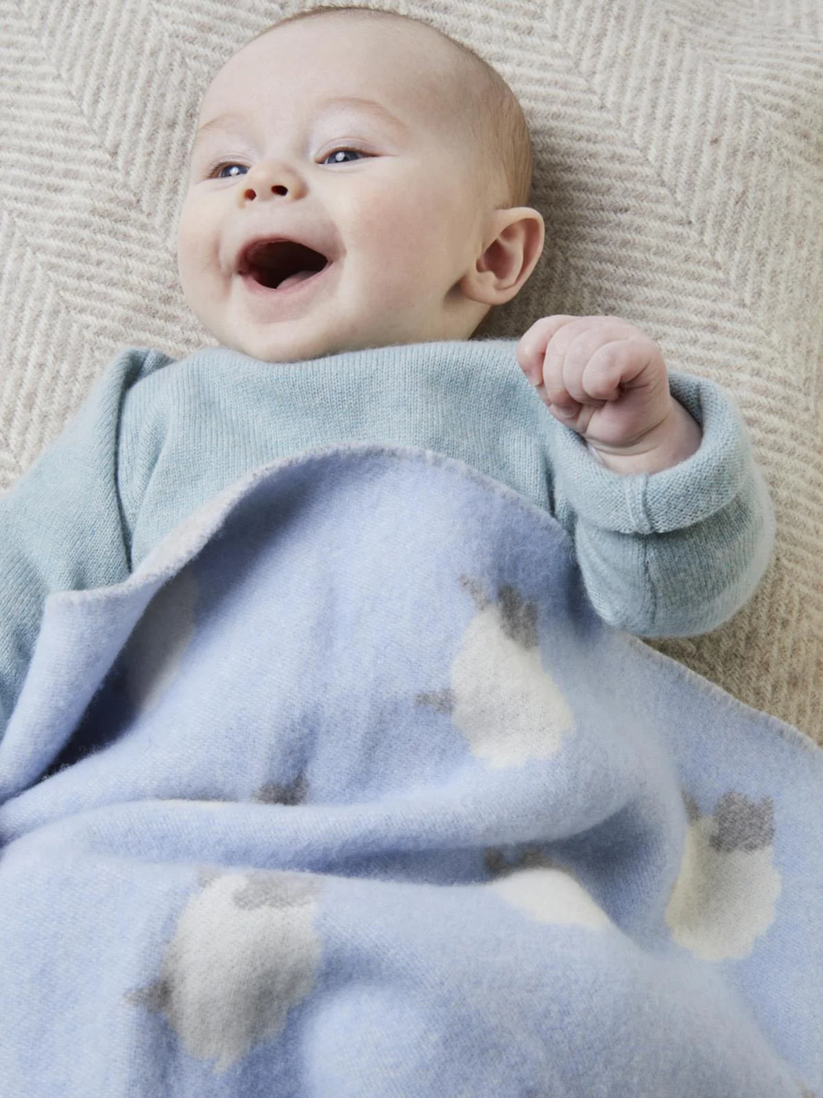 Merino Baby Blanket Sheep - Image 5