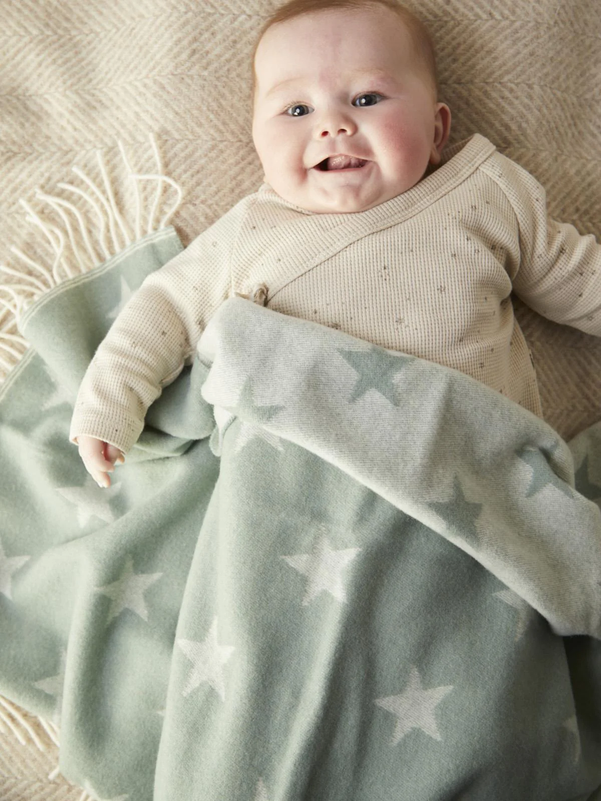 Merino Baby Blanket Star - Image 3