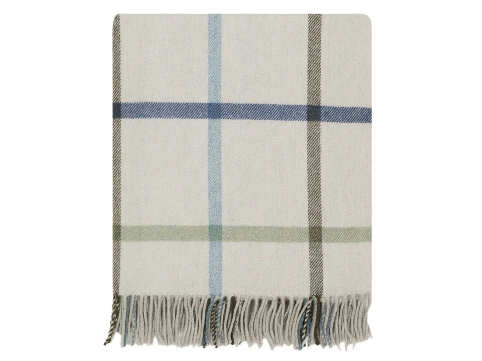 Milton Merino Lambswool Throw - Glade