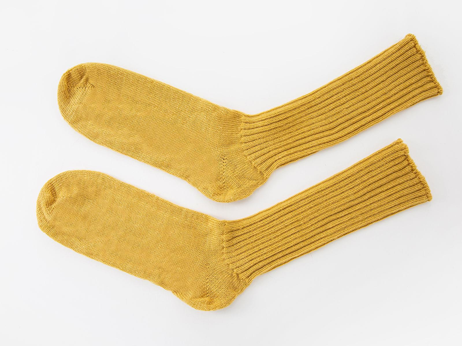Mohair Socks - Mustard - Image 2