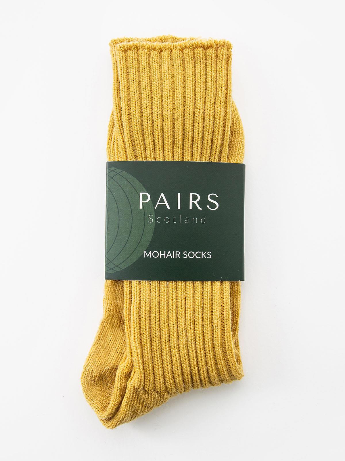 Mohair Socks - Mustard - Image 5
