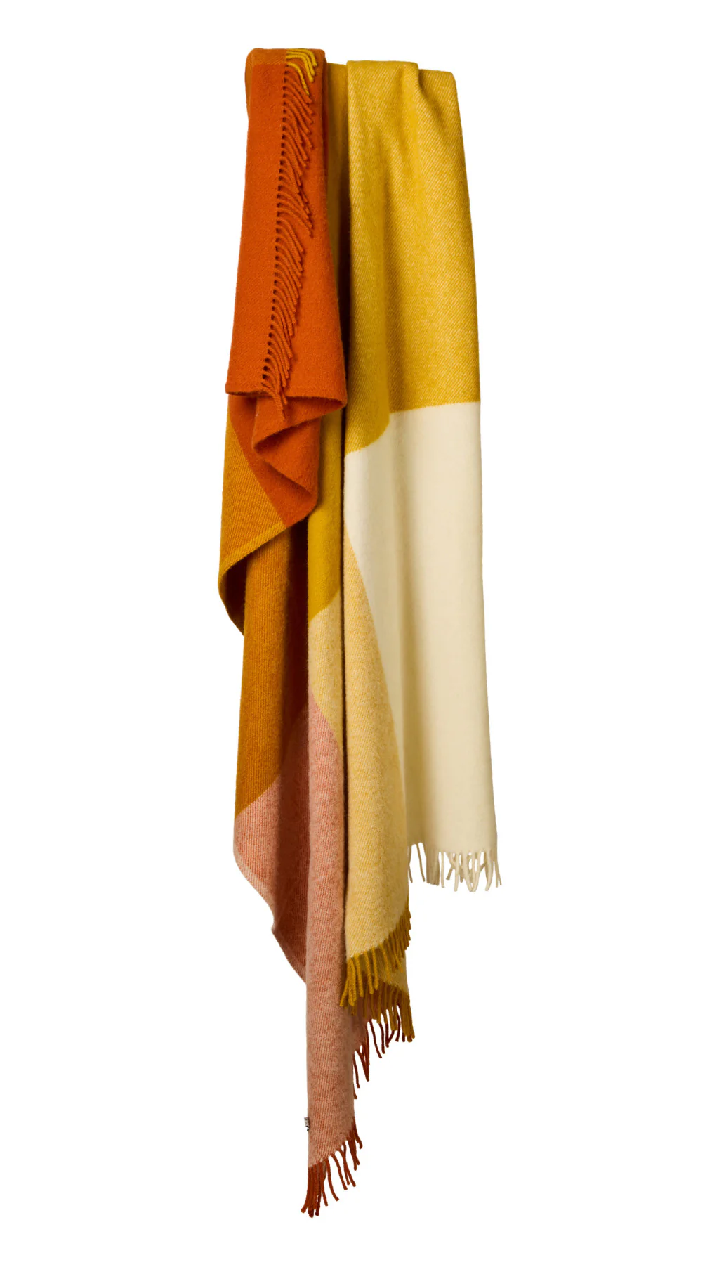 Paddock Check XL Pure New Wool Throw - Cinnamon - Image 4