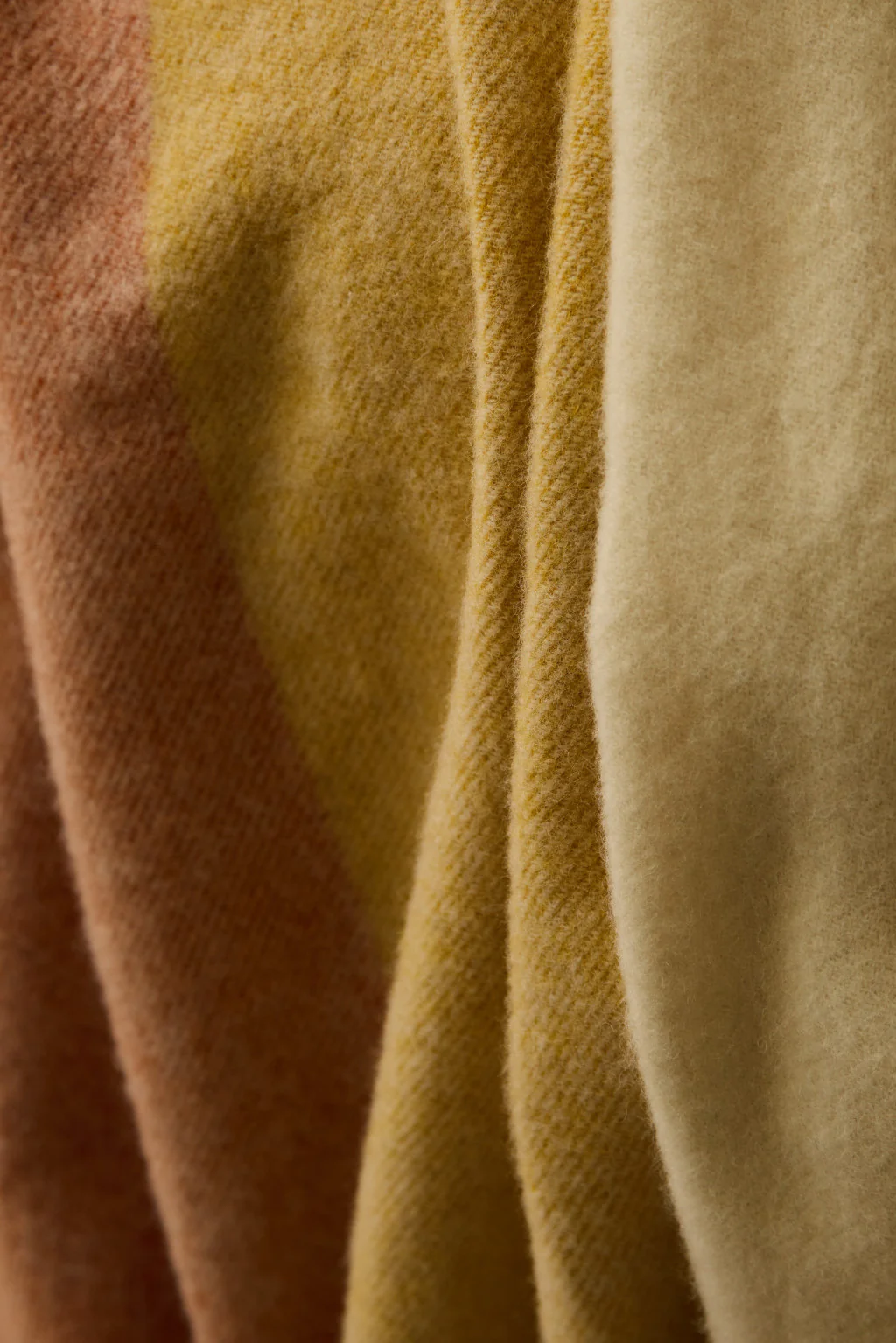 Paddock Check XL Pure New Wool Throw - Cinnamon - Image 5