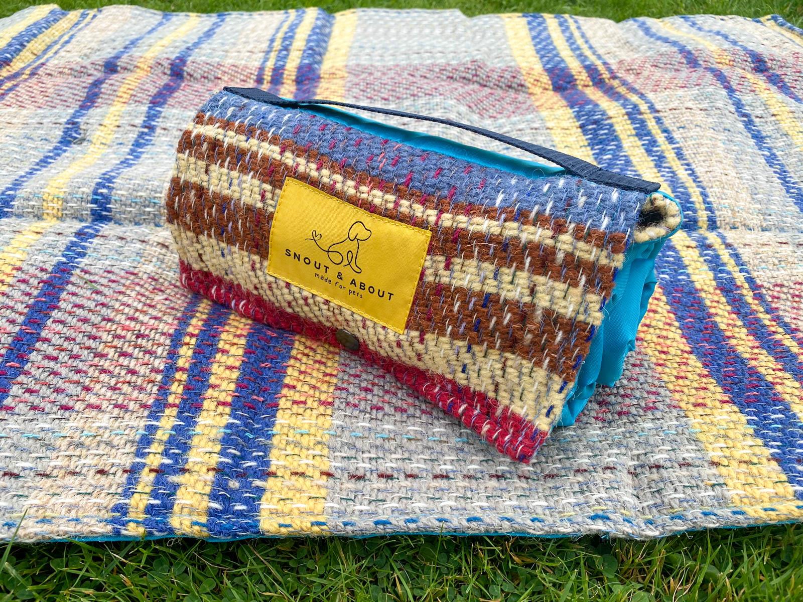 Random Recycled Wool Dog Mat - Image 10