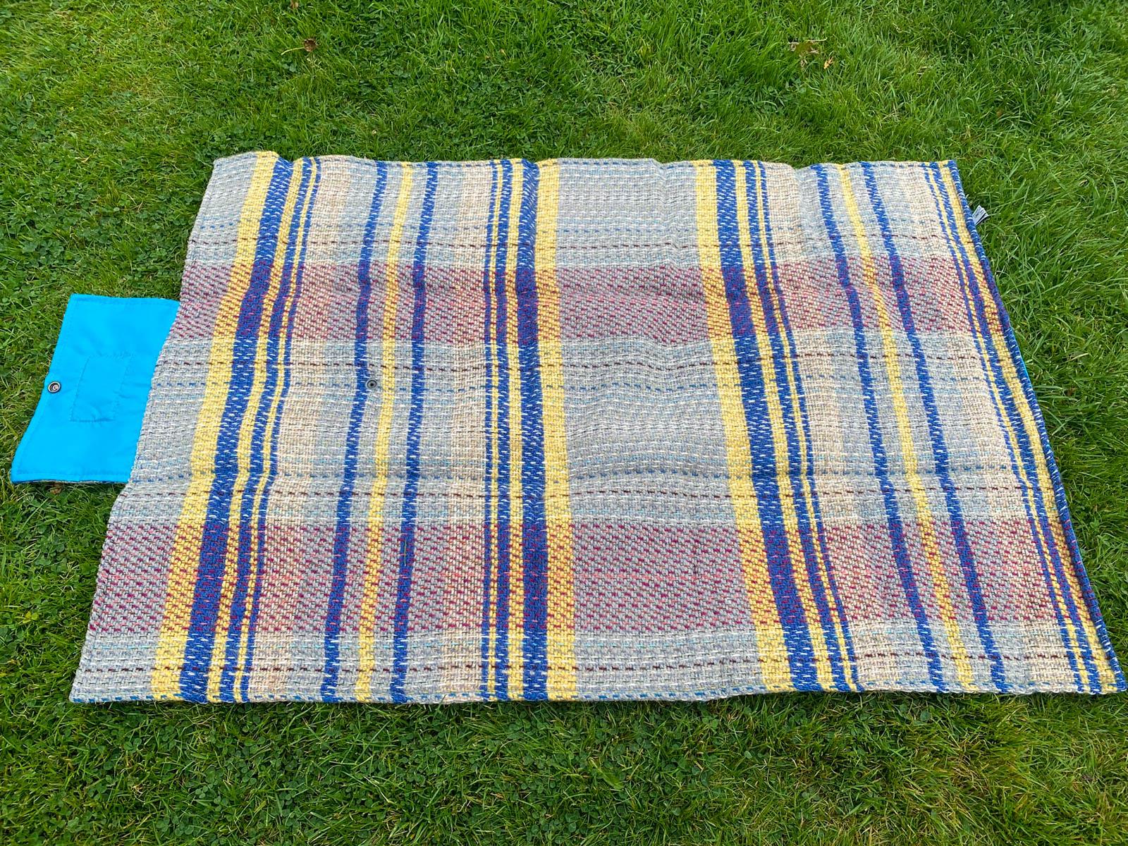 Random Recycled Wool Dog Mat - Image 5