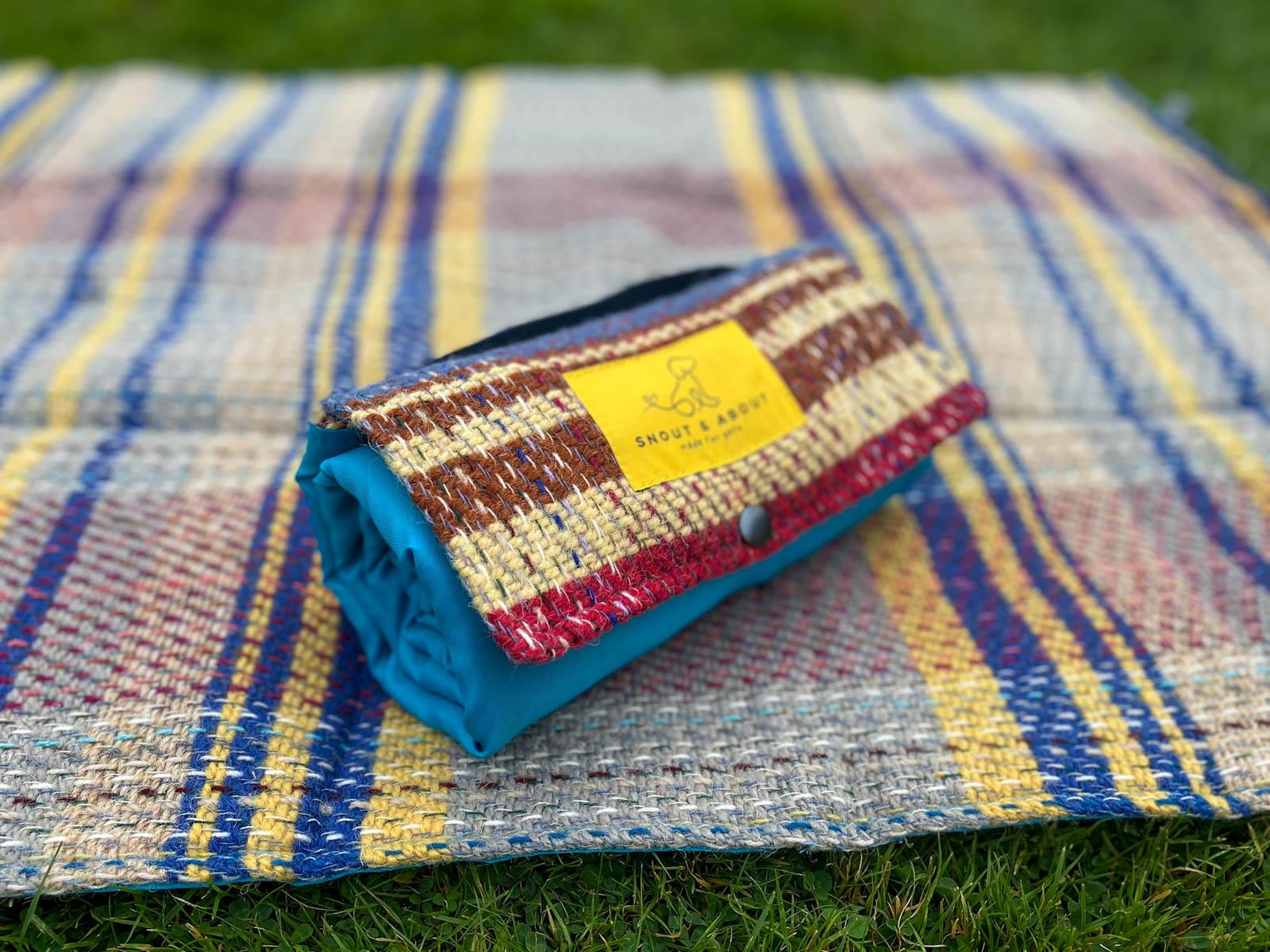Random Recycled Wool Dog Mat - Image 6
