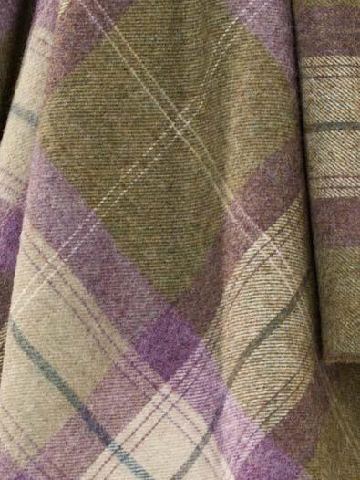 Skye Shetland Pure New Wool Throw - Heather - Image 3