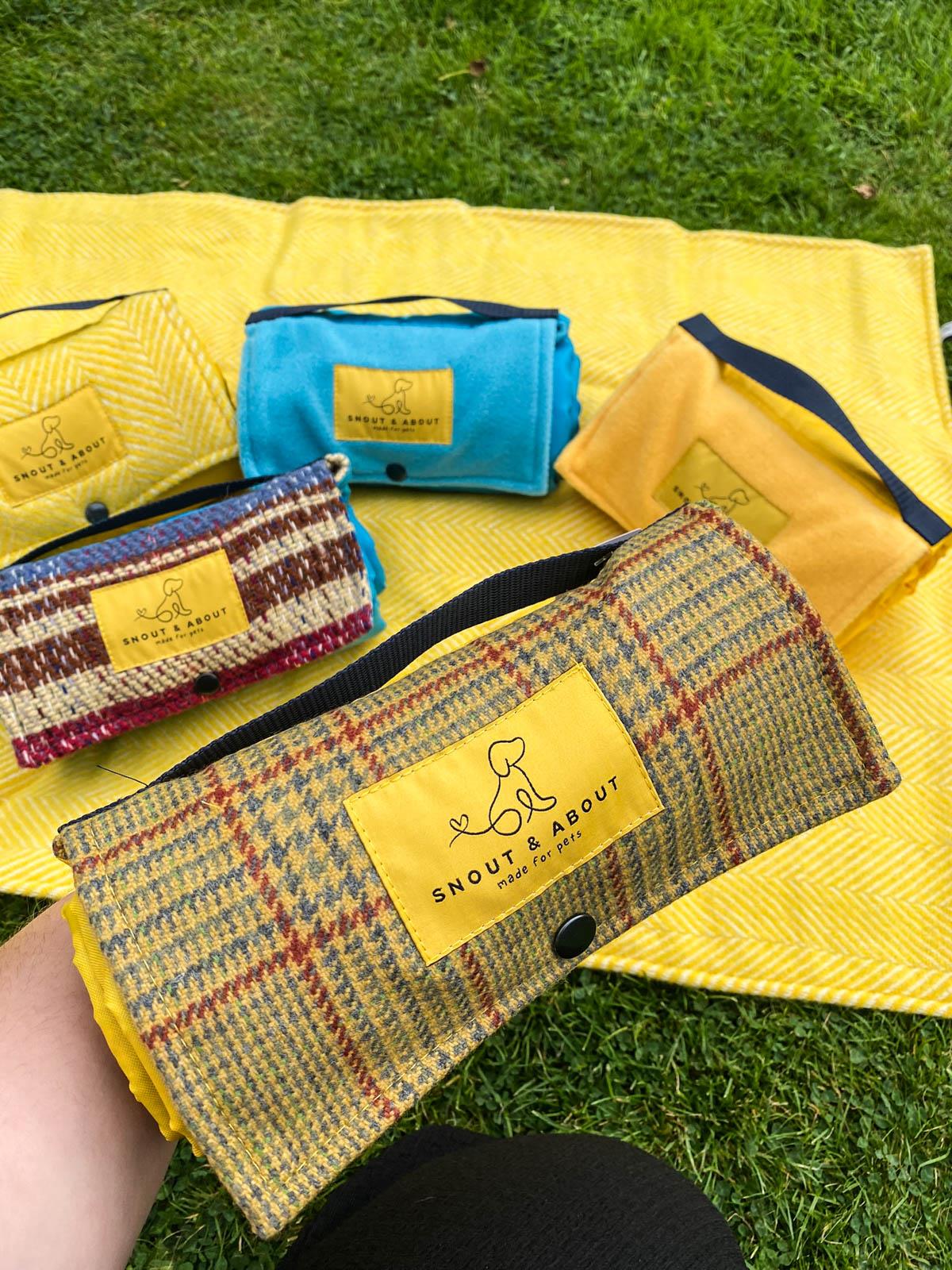 Summer's Day Tweed Wool Dog Mat - Image 5