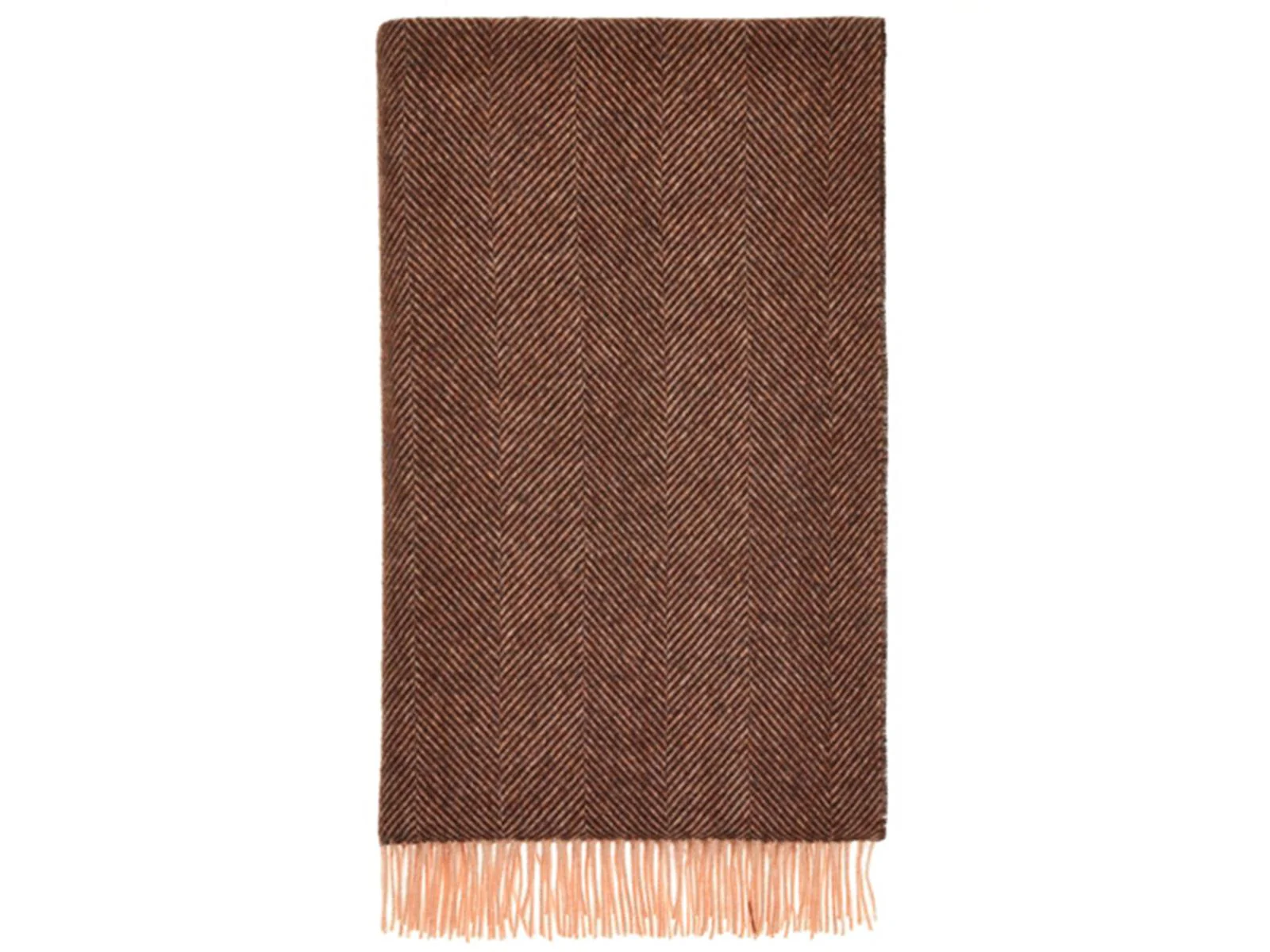 Sweet Shop Herringbone Pure New Wool Throws - Image 4