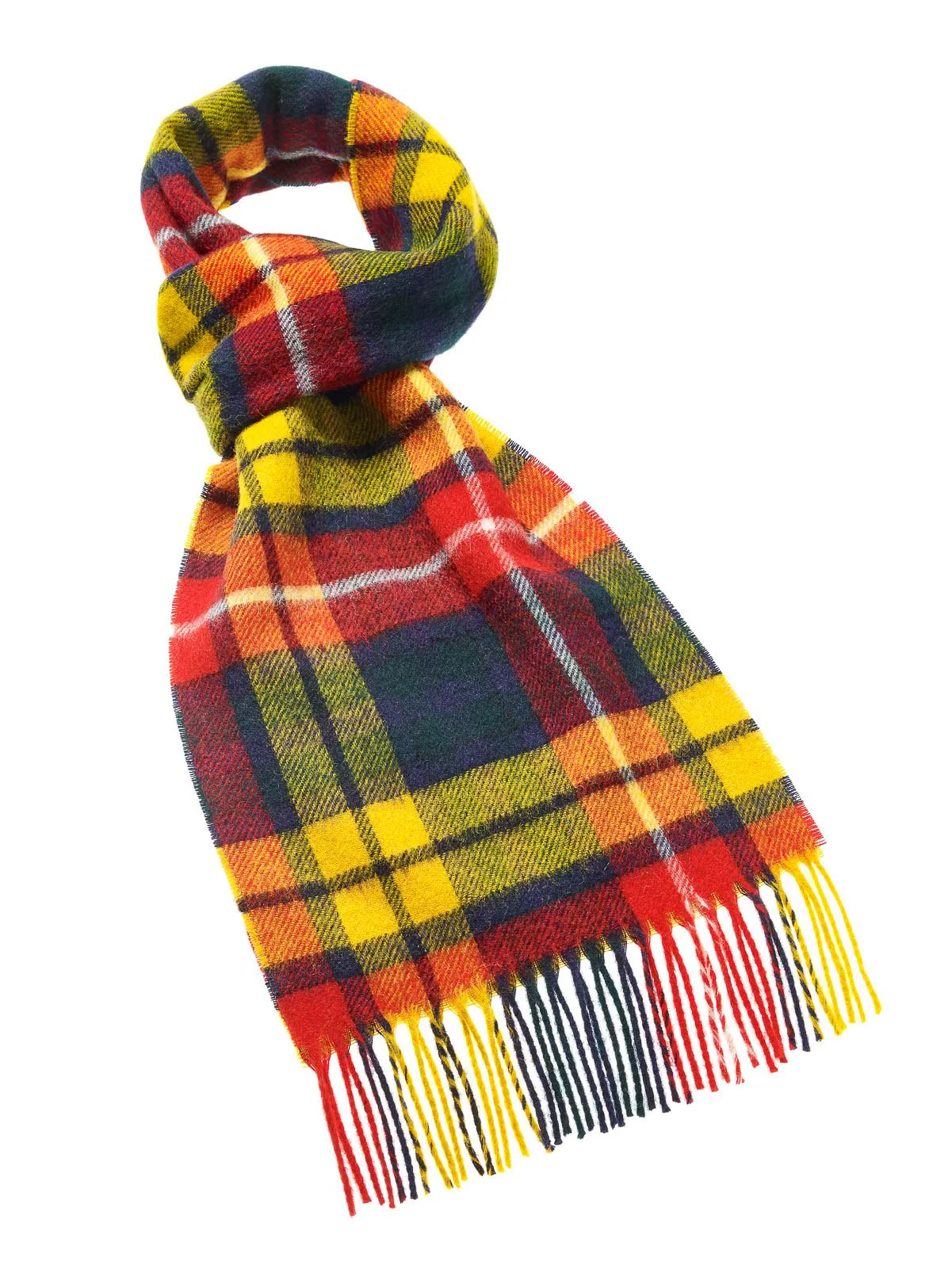 Tartan Lambswool Scarf - Buchanan