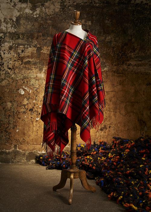 Tartan Lambswool Shawl - Royal Stewart - Image 3