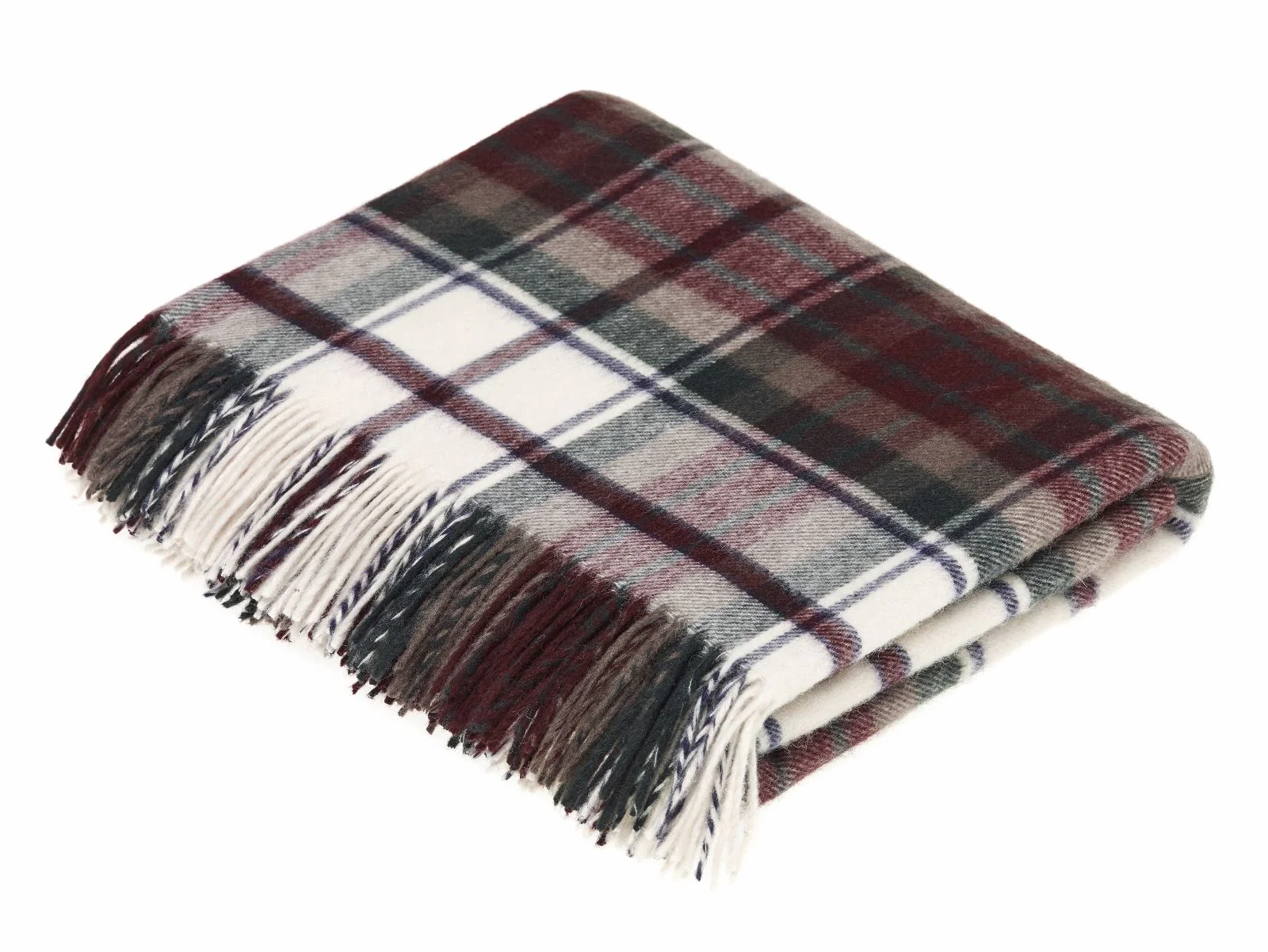 Tartan Merino Lambswool Blanket - Dress Macduff