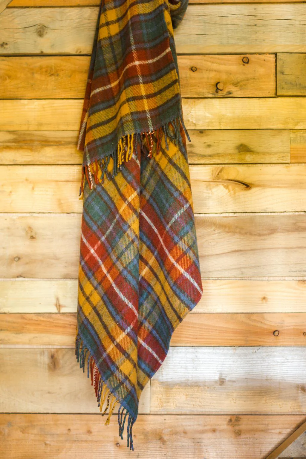 Tartan Pure New Wool Blanket - Antique Buchanan - Image 7
