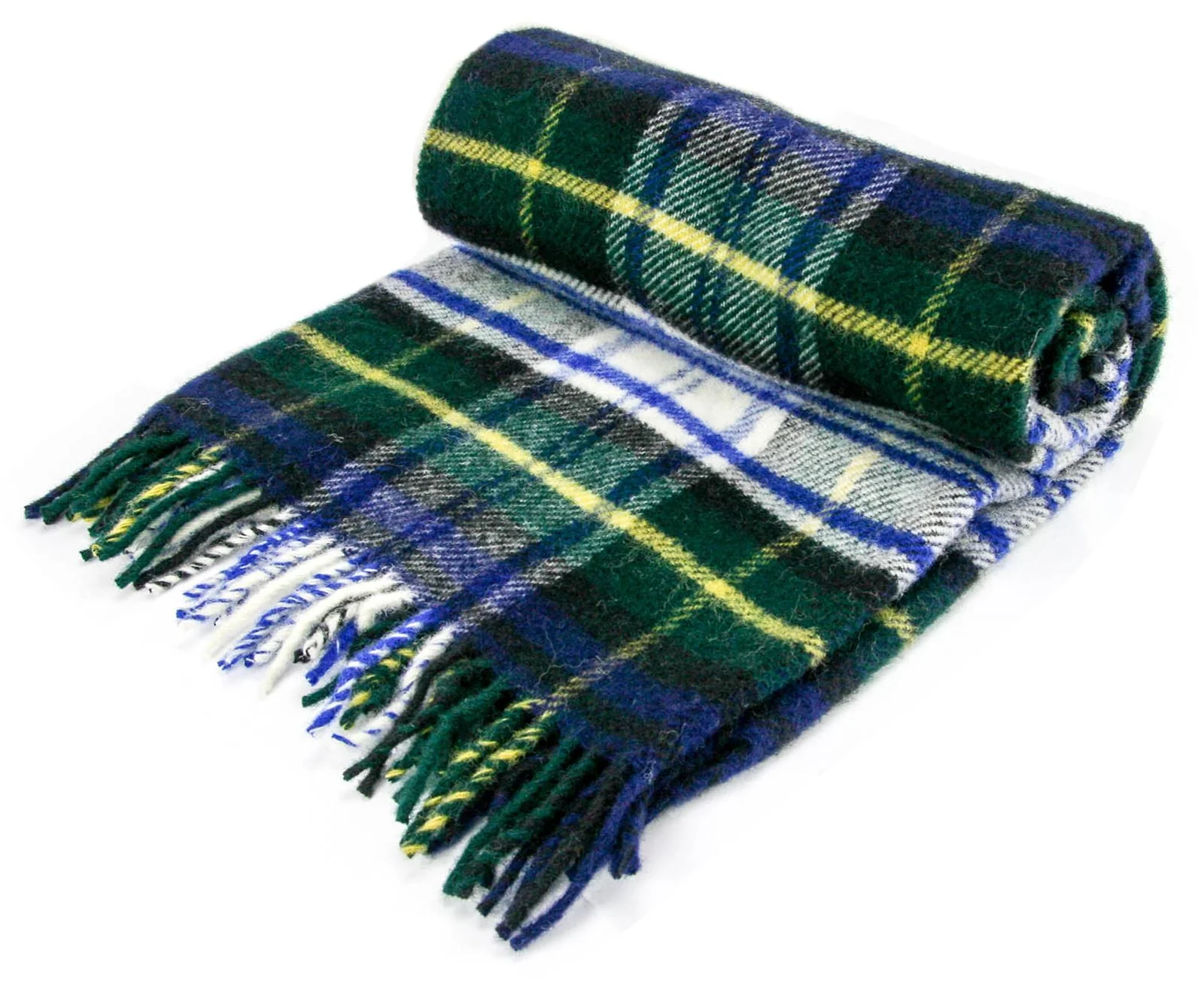 Tartan Pure New Wool Blanket - Dress Gordon - Image 5