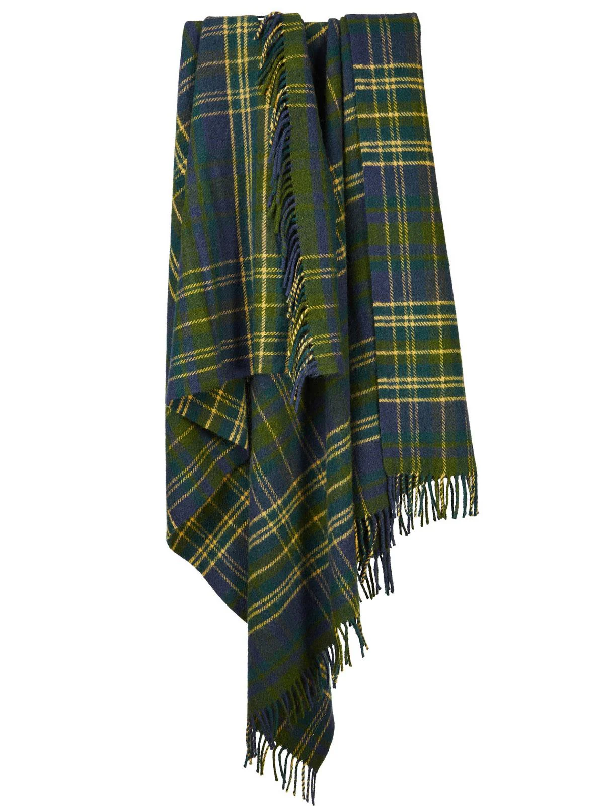 Tartan Pure New Wool Blanket - Forest - Image 3