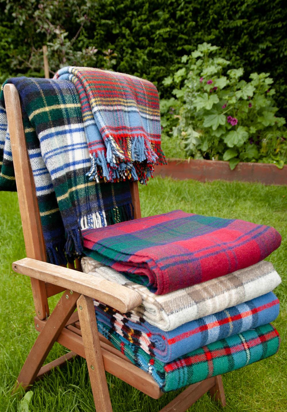 Tartan Pure New Wool Blanket - Lindsay - Image 6