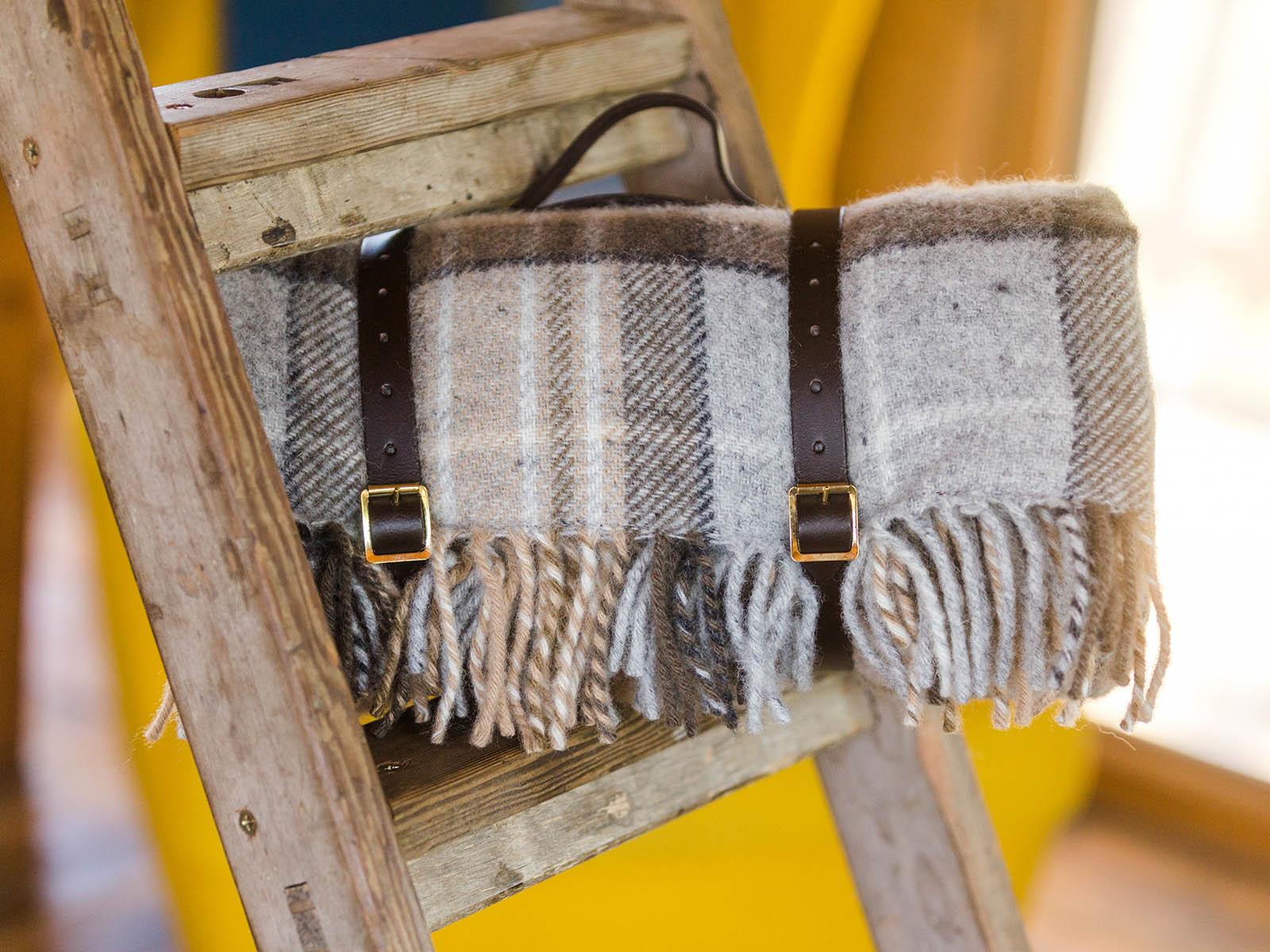 Tartan Pure New Wool Blanket - Mckellar - Image 3
