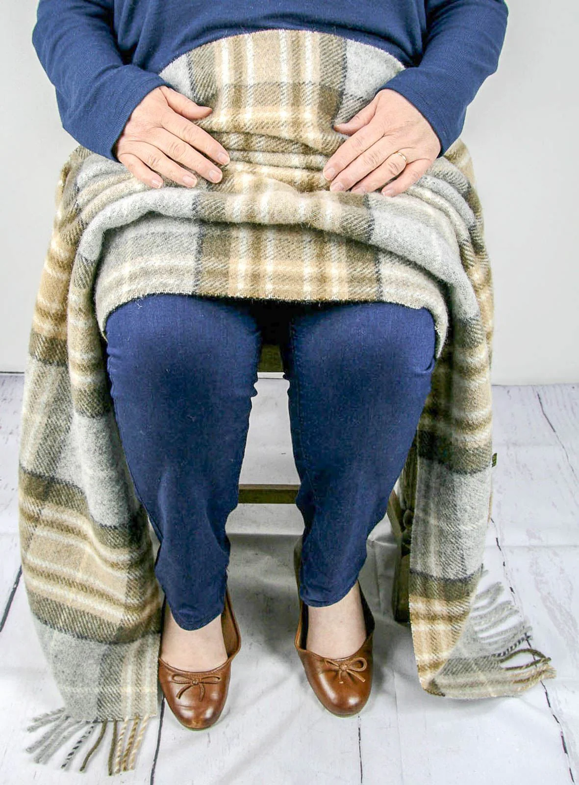 Tartan Pure New Wool Blanket - Mckellar - Image 5