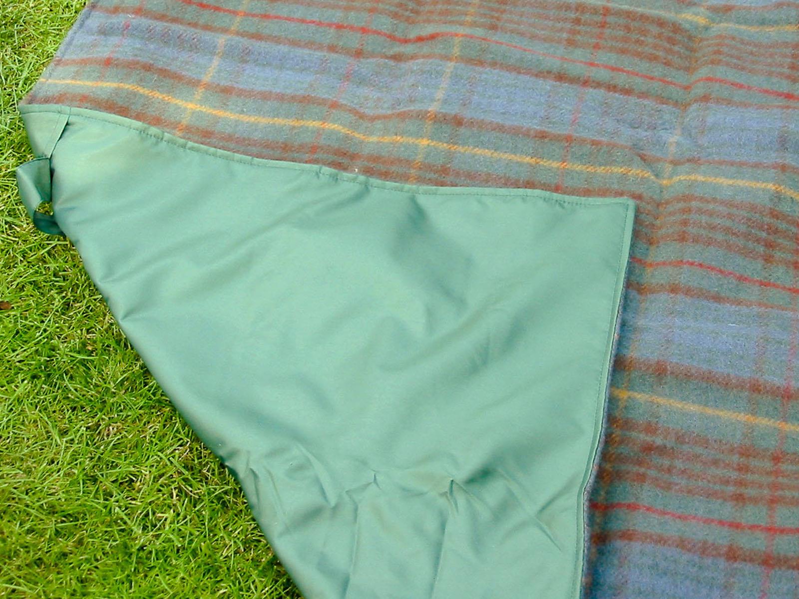 Tartan Waterproof Eventer Picnic Blanket - Antique Hunting Stewart - Image 3