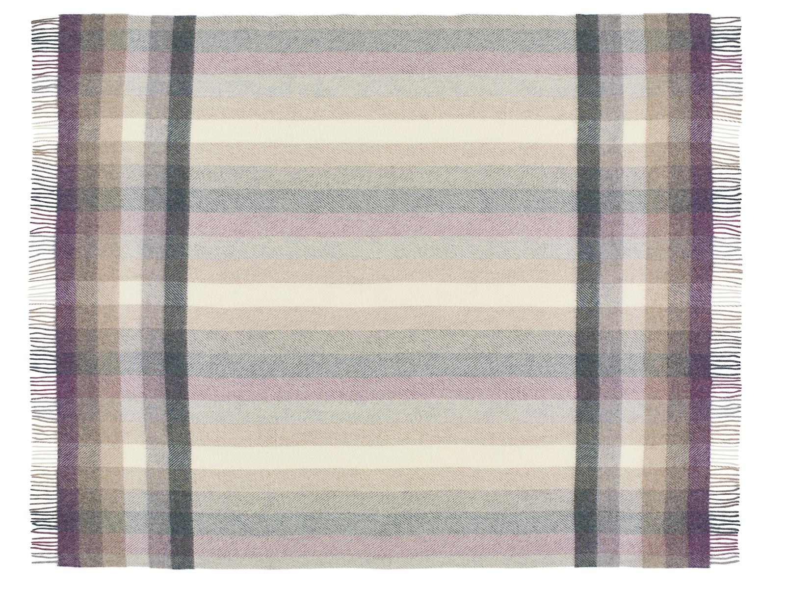 Woodale Pure New Wool Shetland Throw - Heather - Image 2