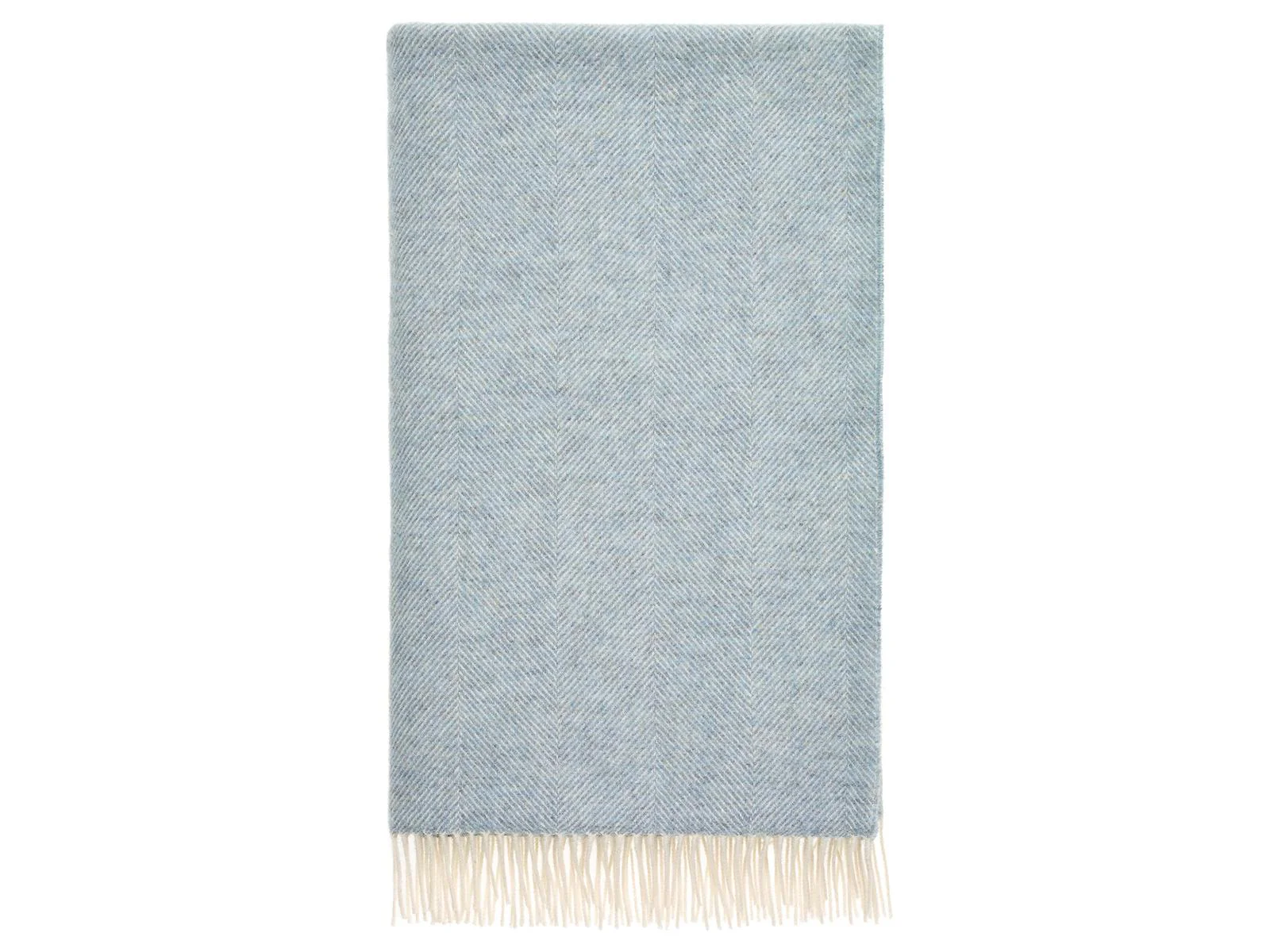 XL Herringbone Shetland Pure New Wool Throws - Image 5