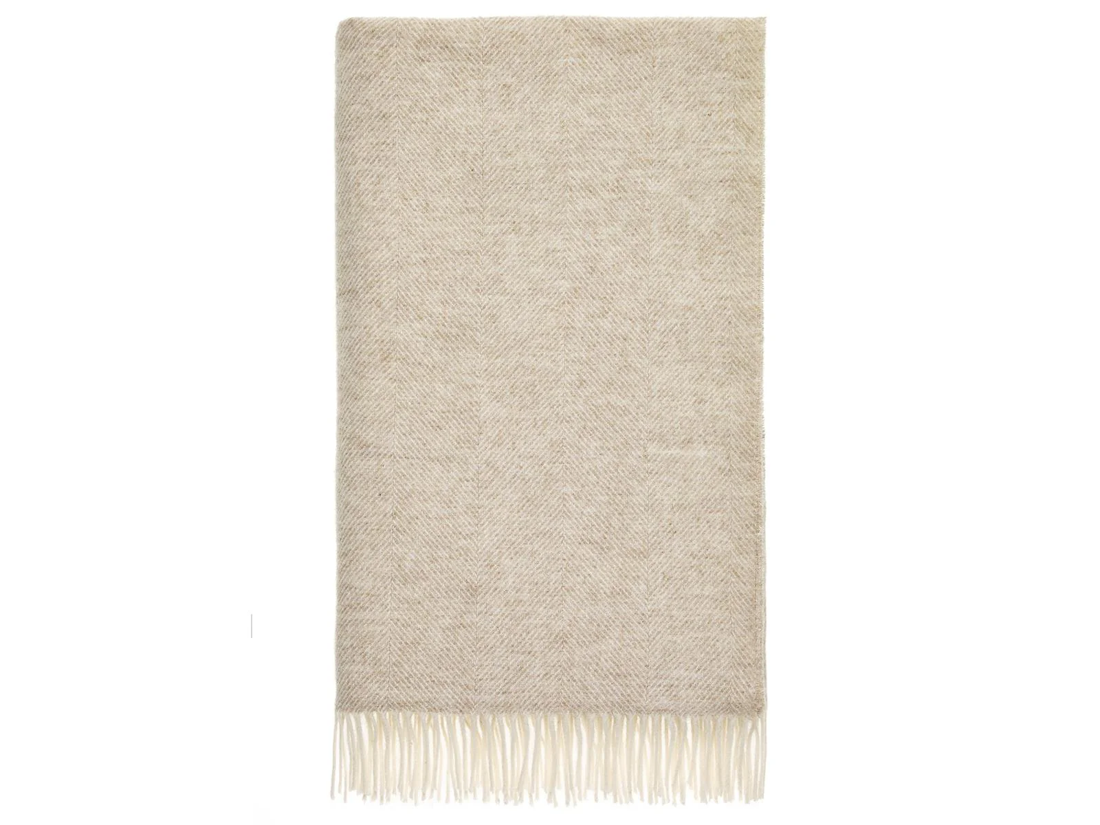 XL Herringbone Shetland Pure New Wool Throws - Image 7