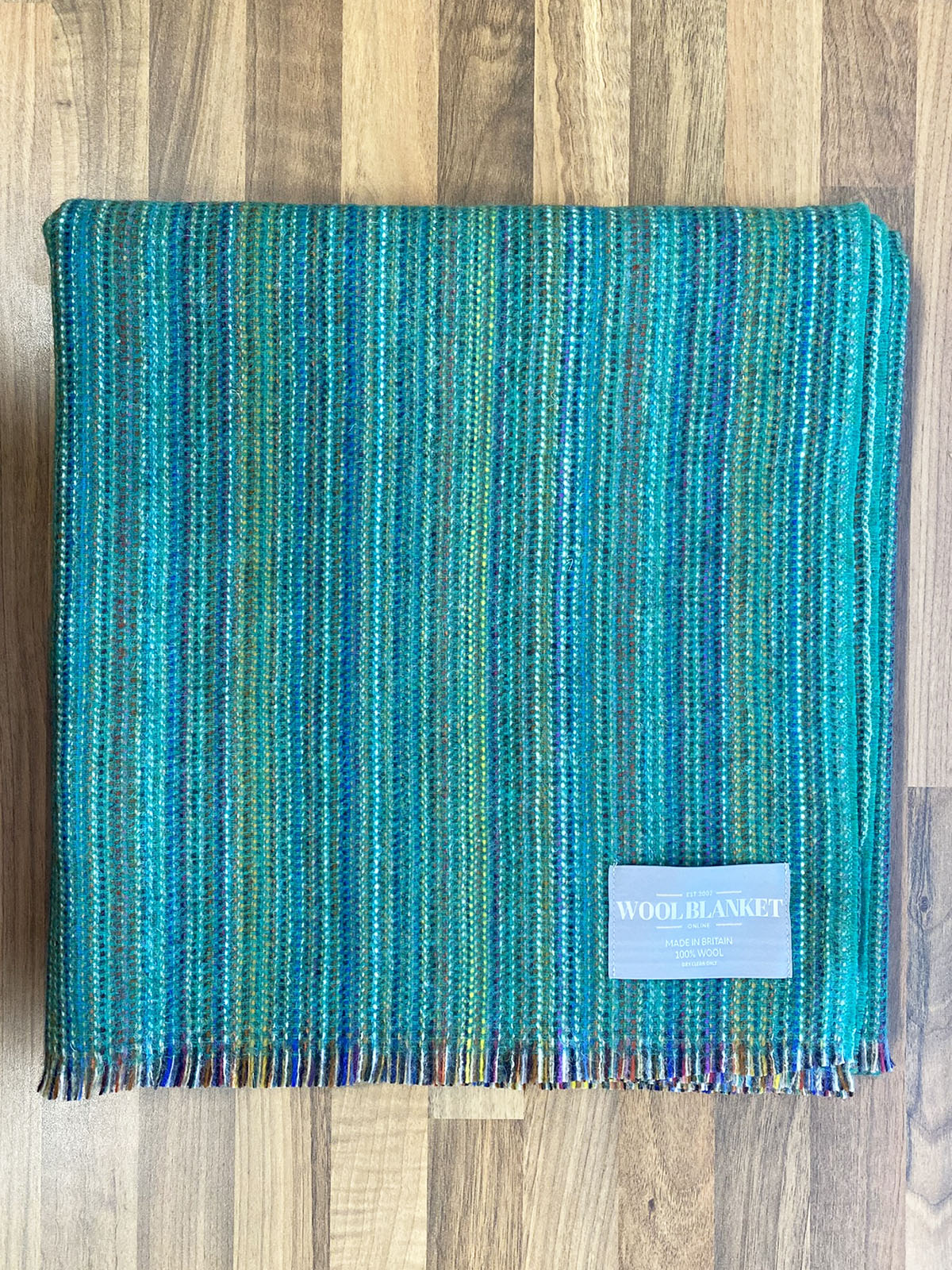 Yorkshire Eco Recycled Wool Blanket - Image 11
