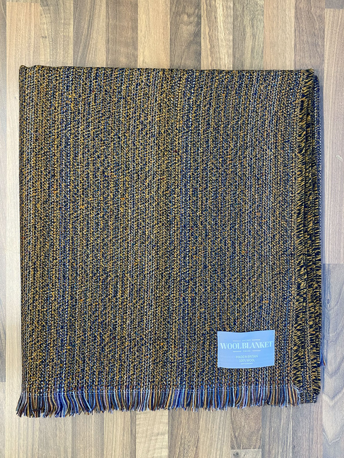 Yorkshire Eco Recycled Wool Blanket - Image 12