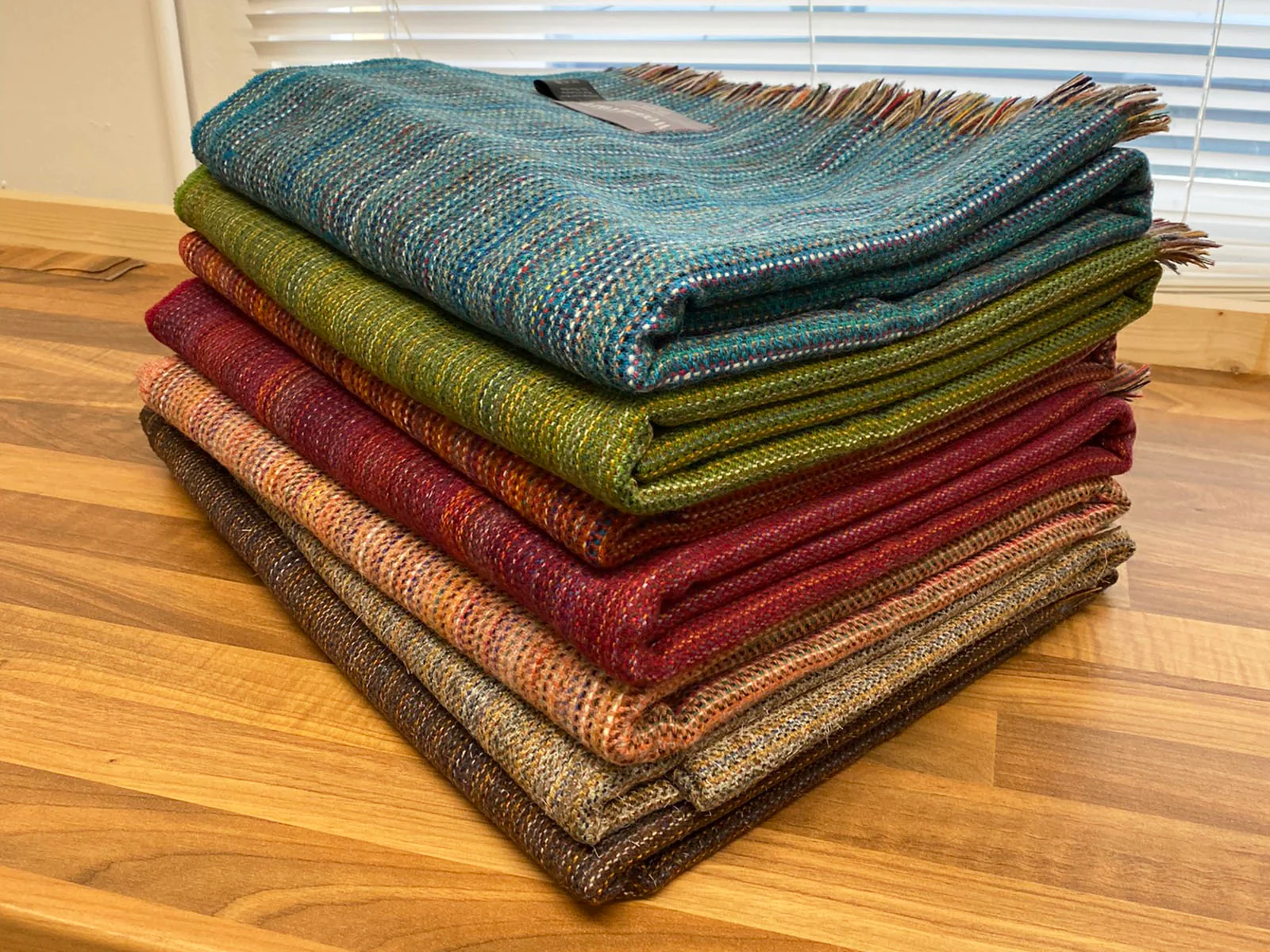 Yorkshire Eco Recycled Wool Blanket - Image 3