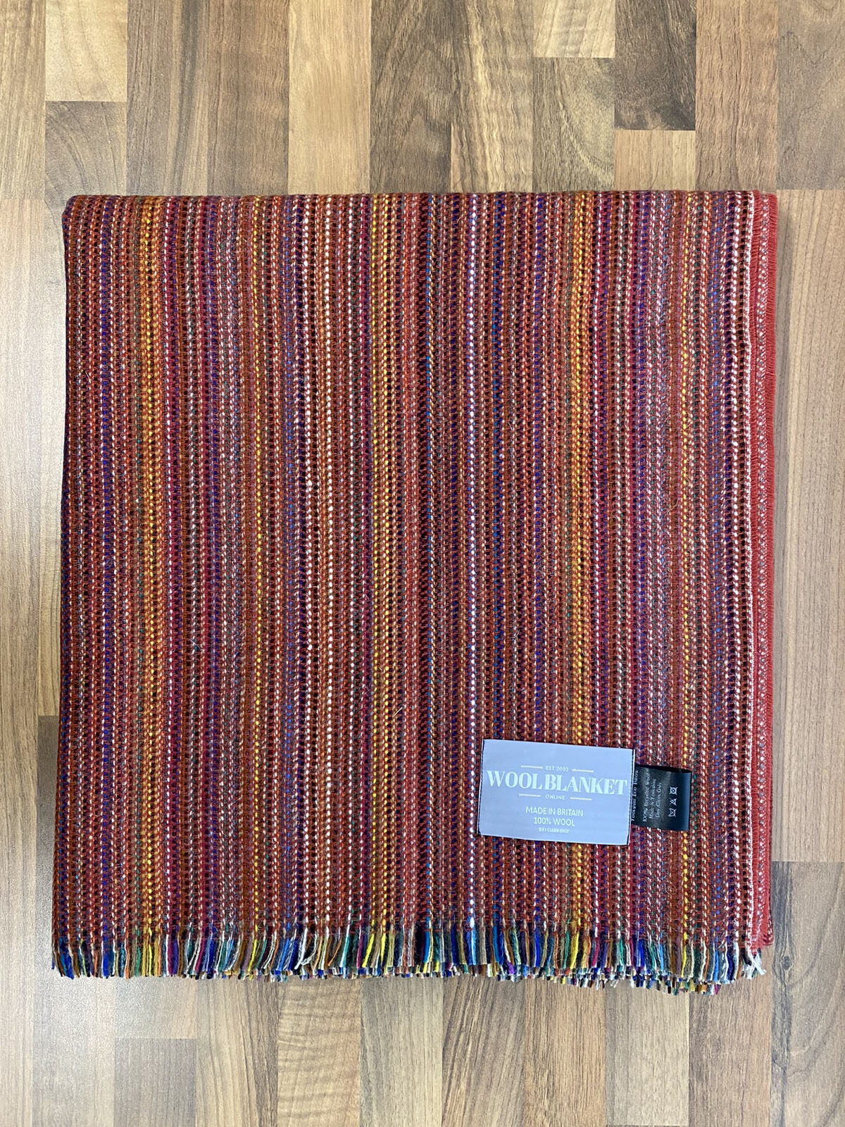 Yorkshire Eco Recycled Wool Blanket - Image 6