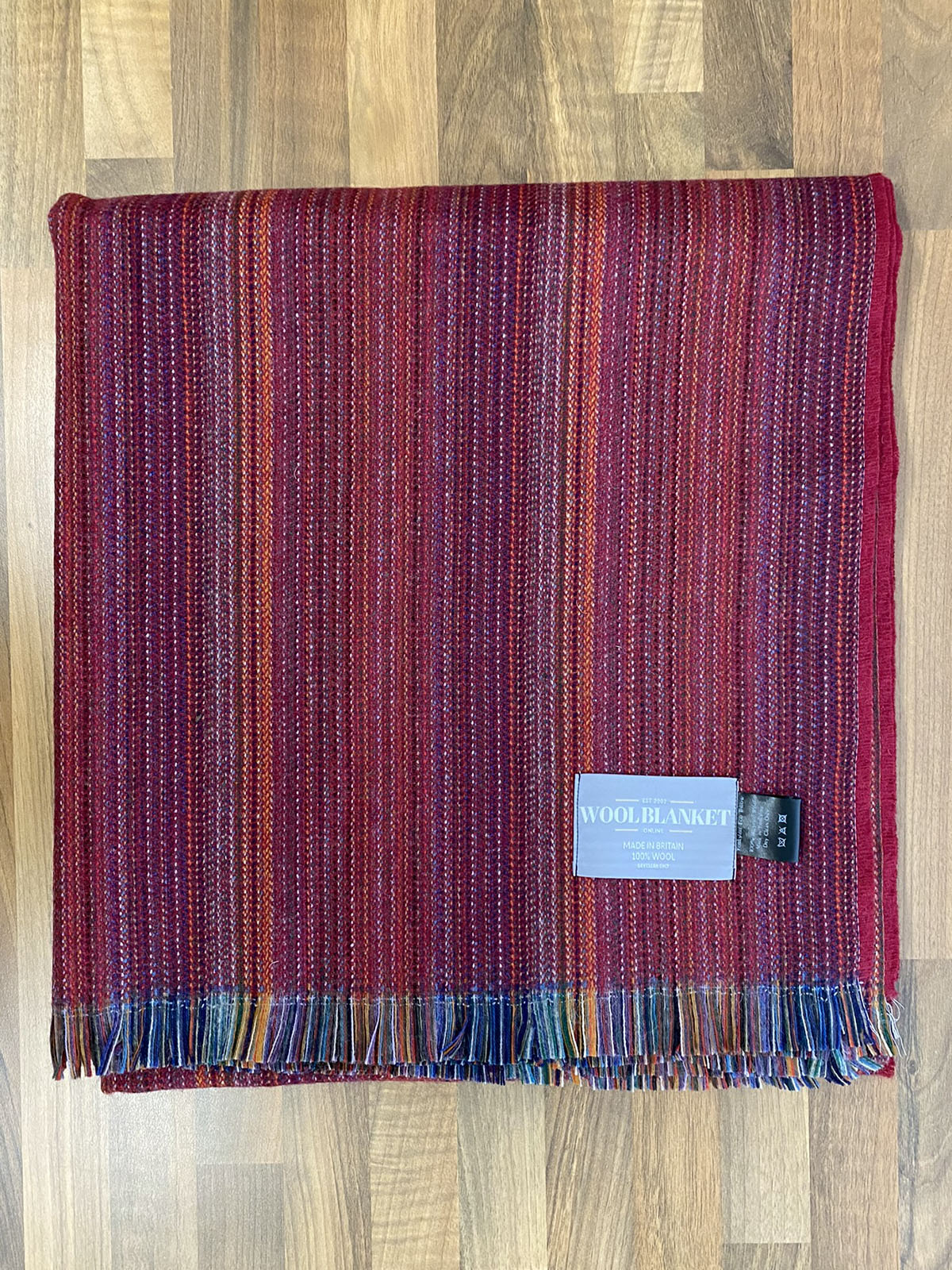 Yorkshire Eco Recycled Wool Blanket - Image 7